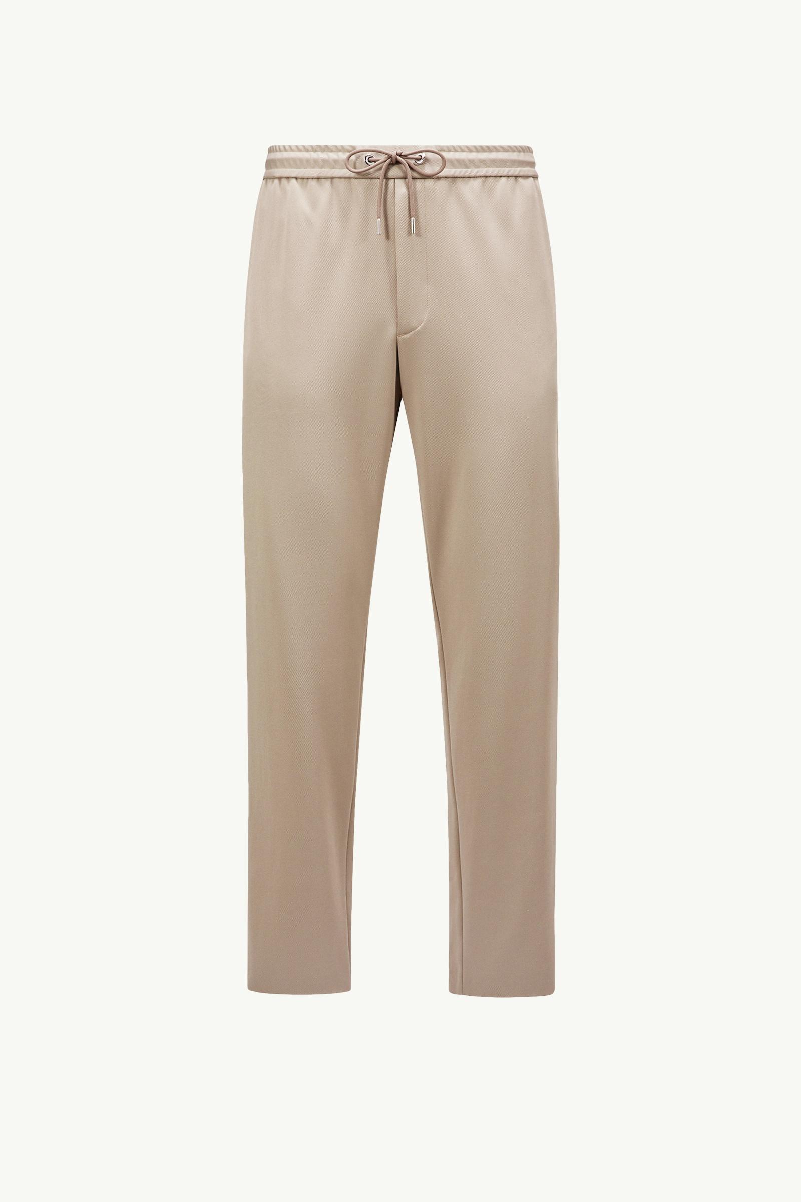 Logo Jogging Pants Men Taupe Moncler, 1 of 0