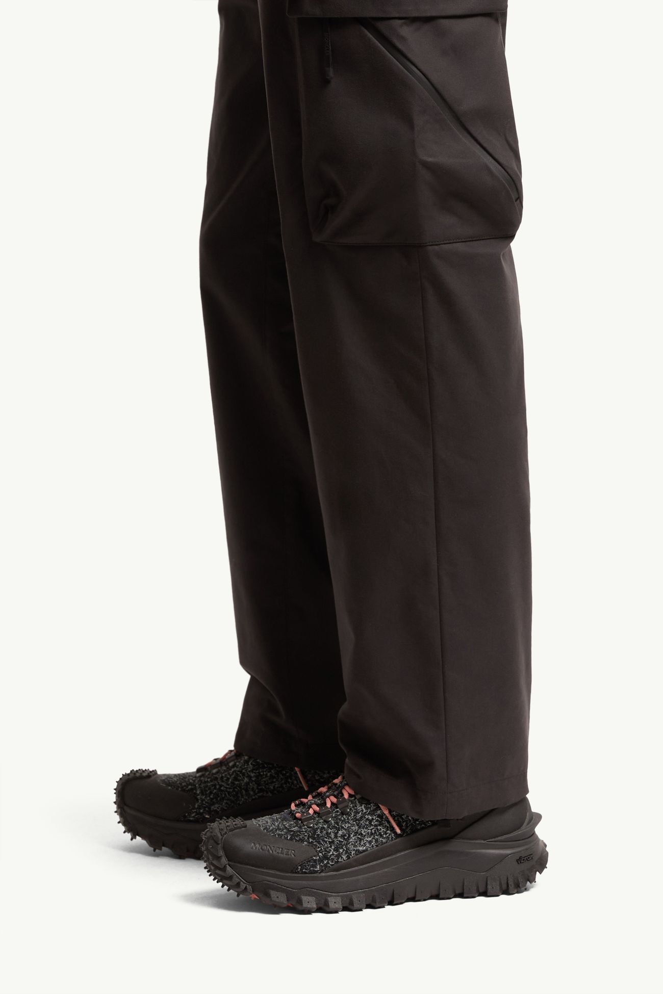 棉質混紡長褲 男士 黑色 Moncler 1