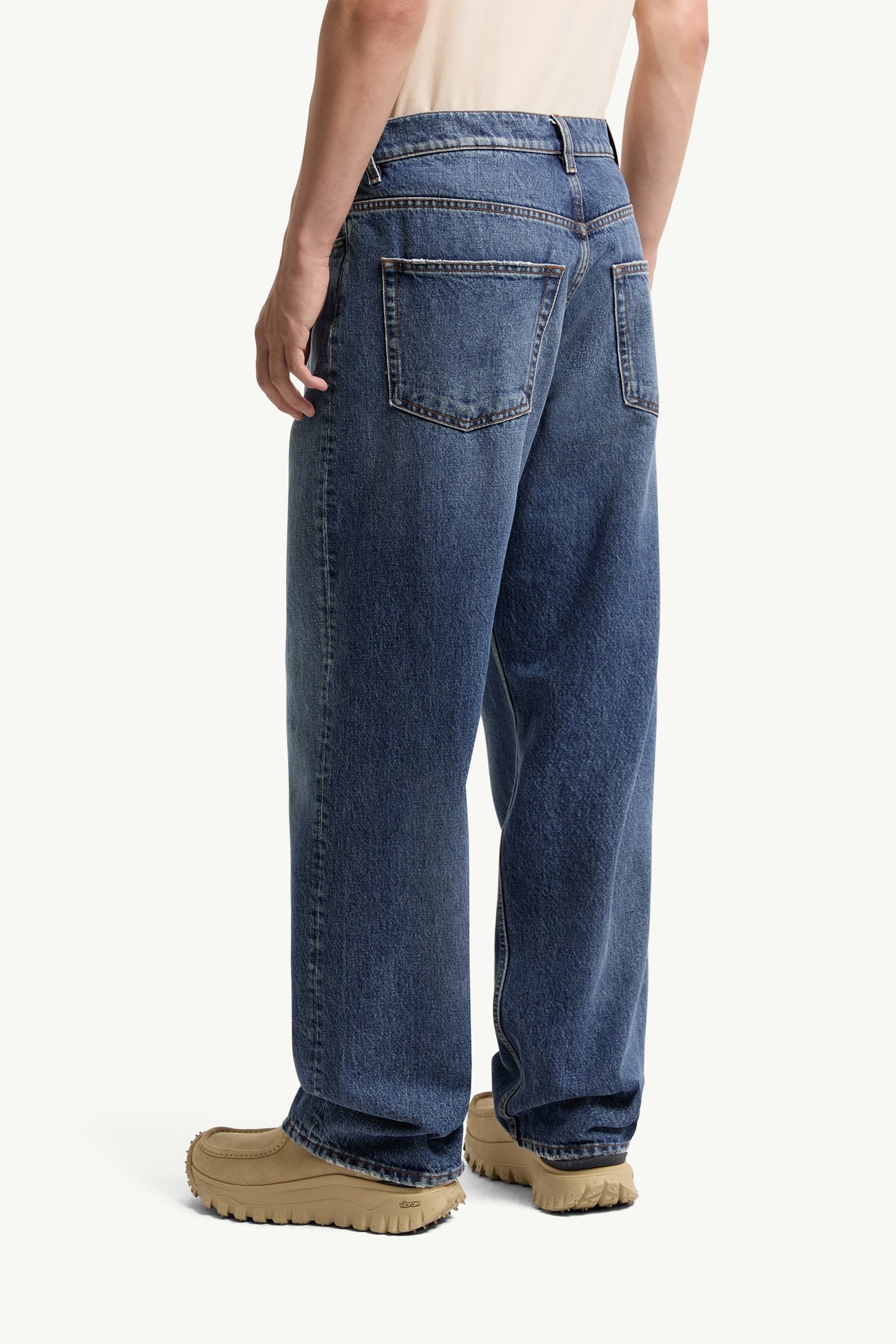 Vaqueros rectos Hombre Azul Denim Moncler 4