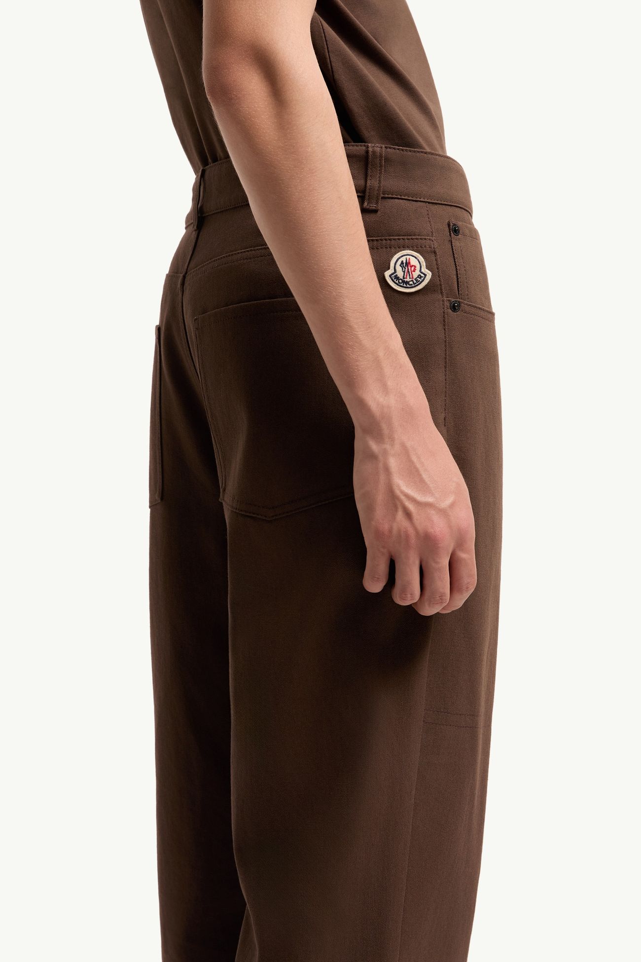 Cargohose aus Canvas Herren Braun Moncler 5