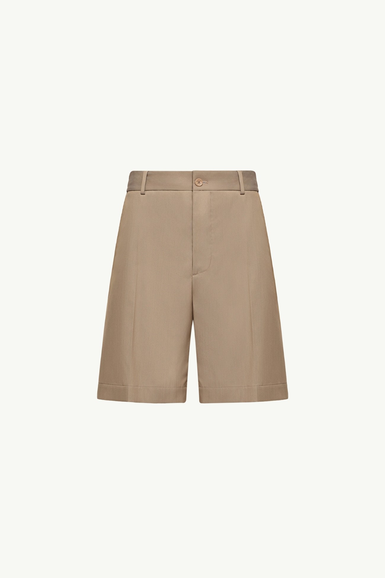 Bermudashorts aus Wollmisch-Gabardine Herren Beige Moncler 2