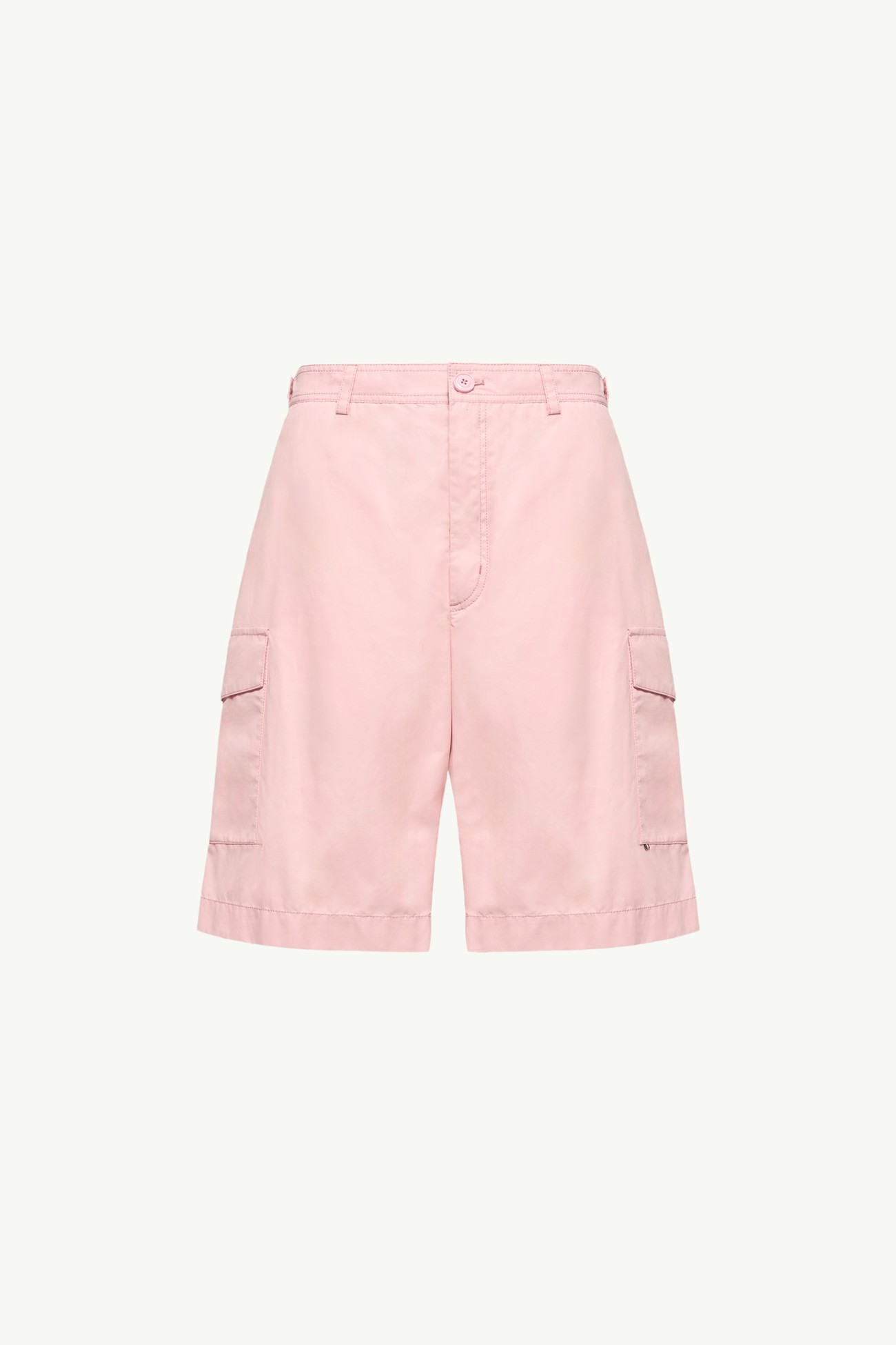 Shorts cargo in gabardine Uomo Rosa Moncler 2
