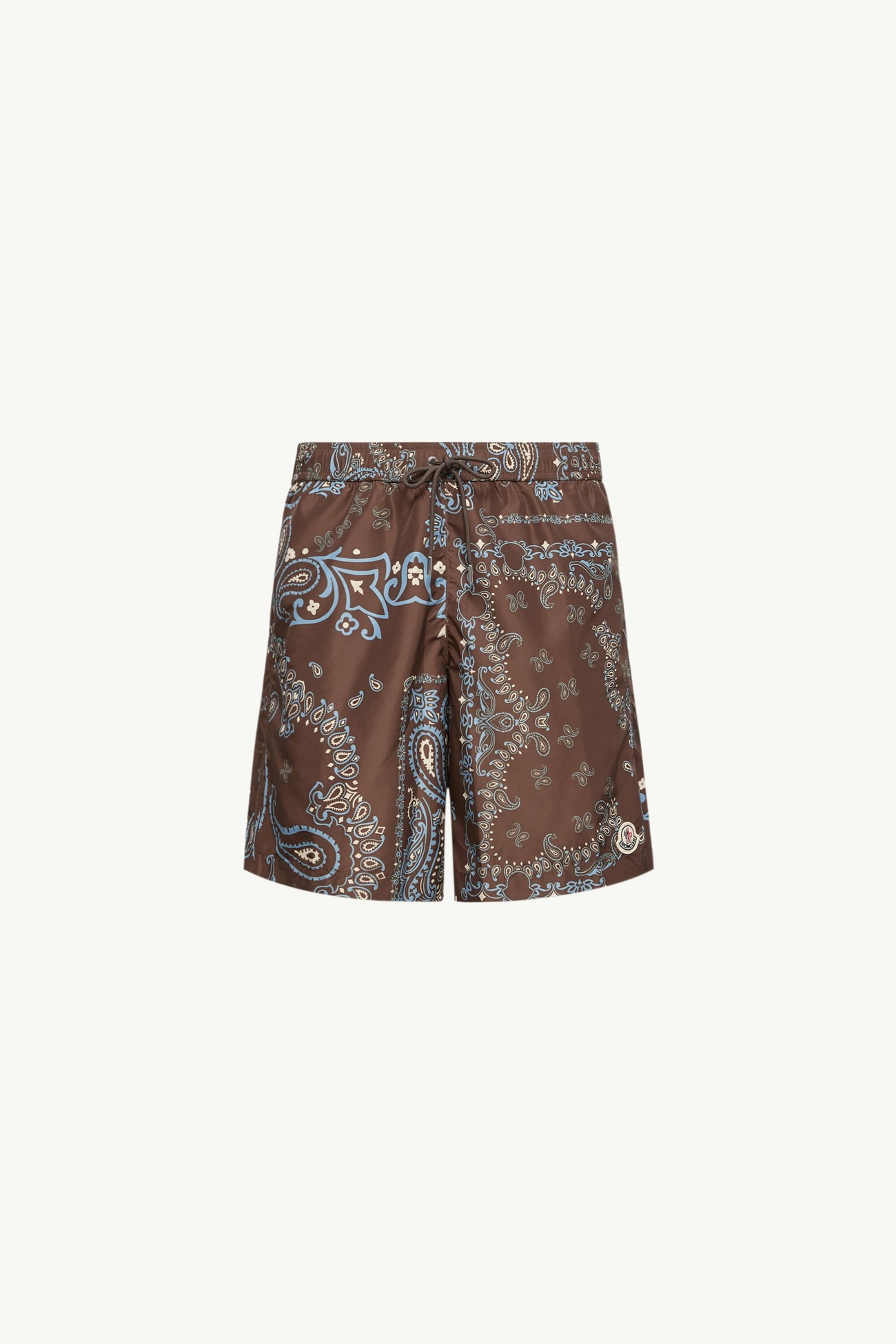 Shorts da bagno floreali Uomo Celeste & Marrone Moncler 2