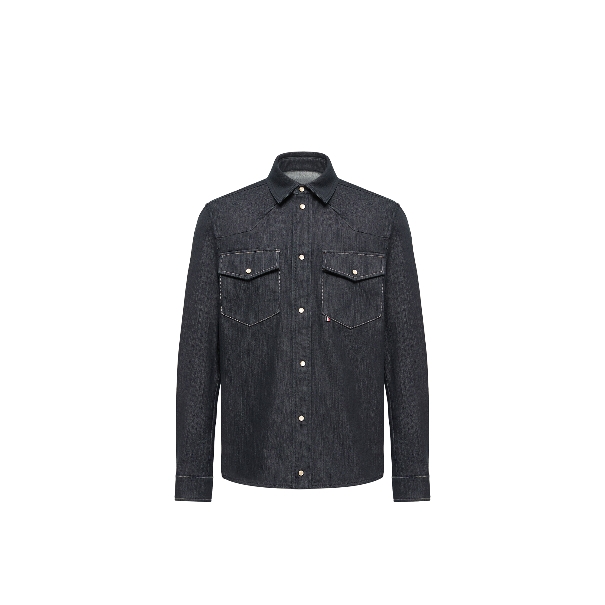 Moncler Uomo Blu Magliette, M, New, - Immagine 3