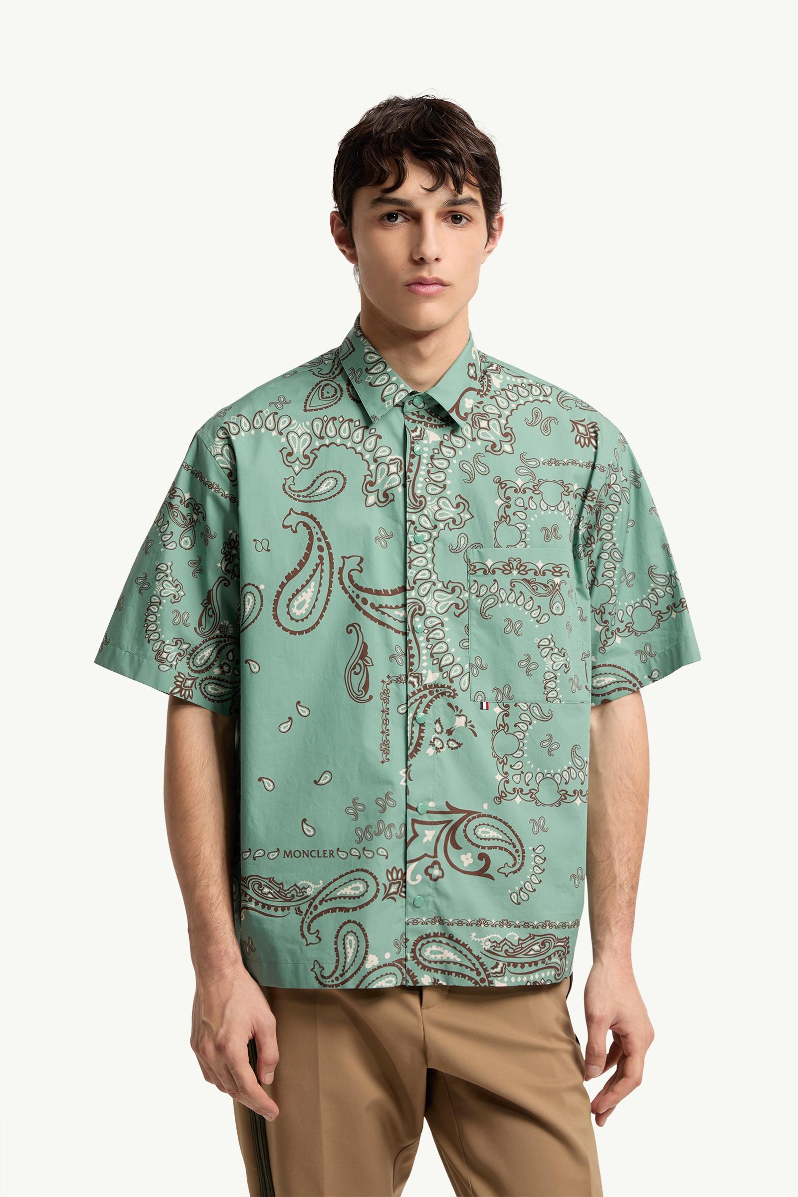 green paisley dress shirt Roper Mens Green Paisley Button Down Shirt