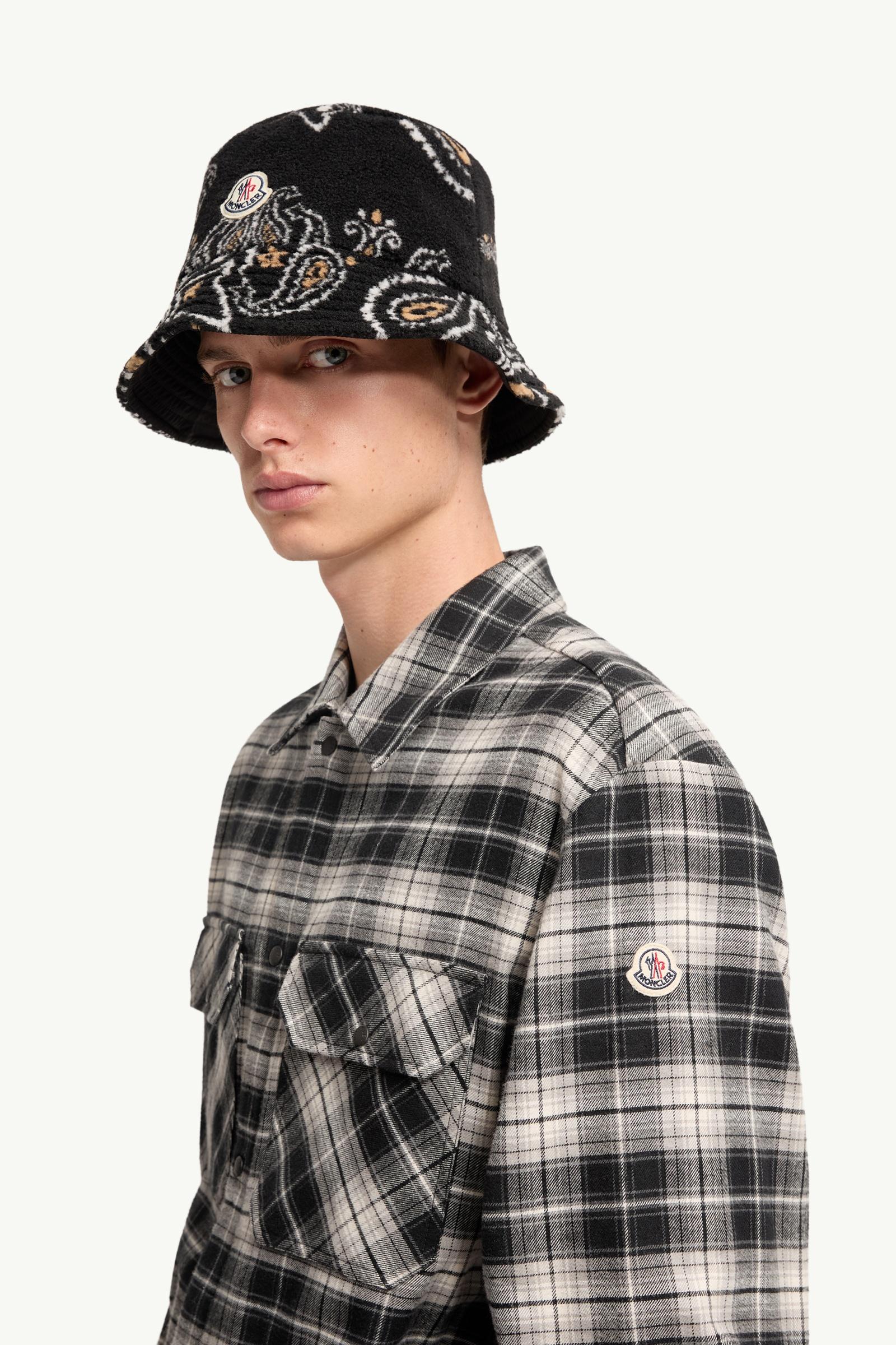 Black & White Check Cotton Flannel Zip-Up Shirt - Shirts for Men
