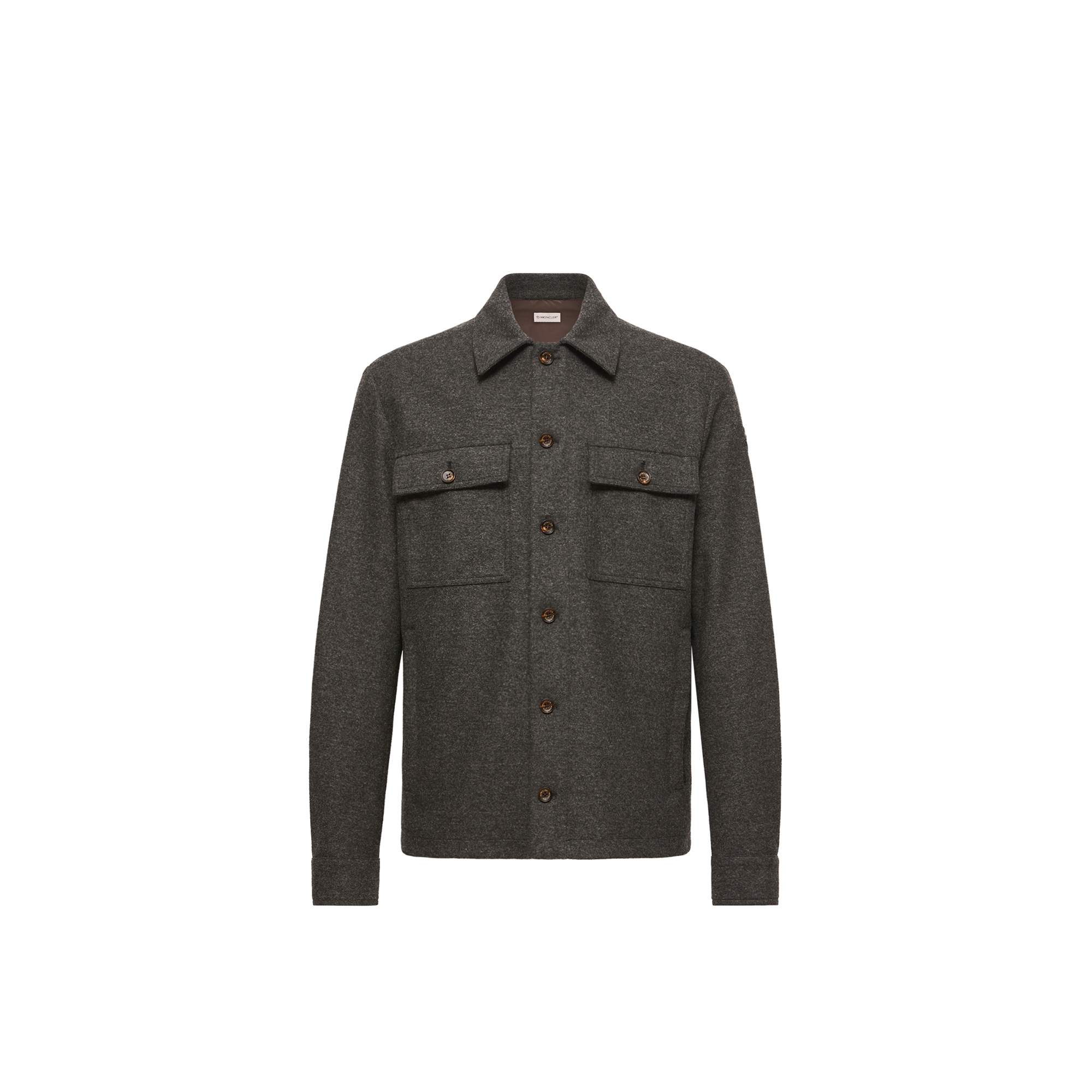 Moncler Flannel Shirt Jacket Men da Size: L