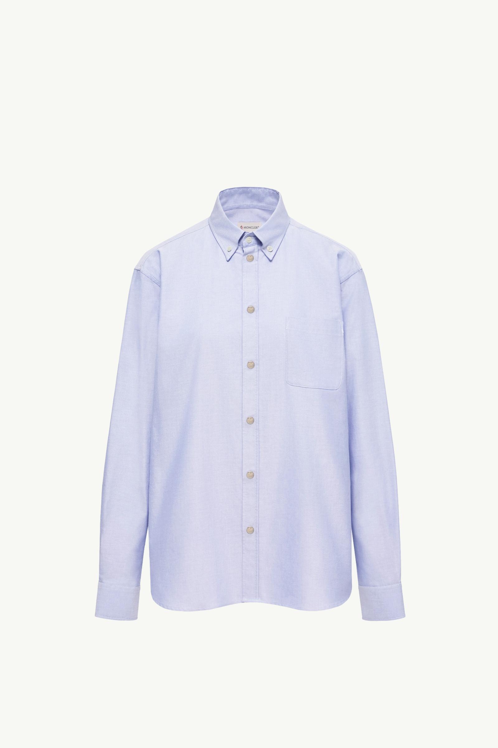 Hemd aus Baumwolle Herren Hellblau Moncler, 1 of 0