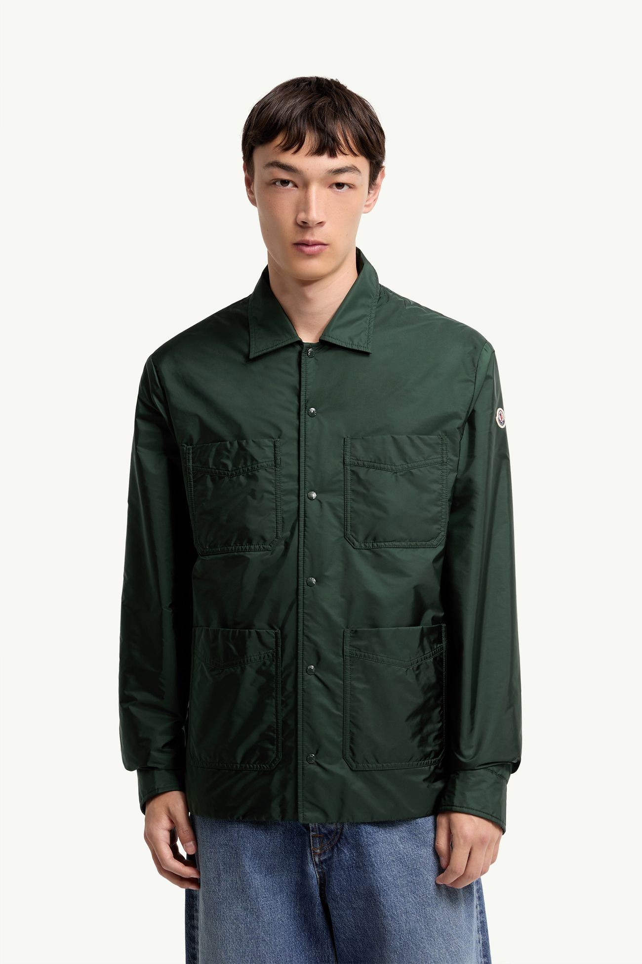 Hemdjacke Herren Dunkelgrün Moncler 3