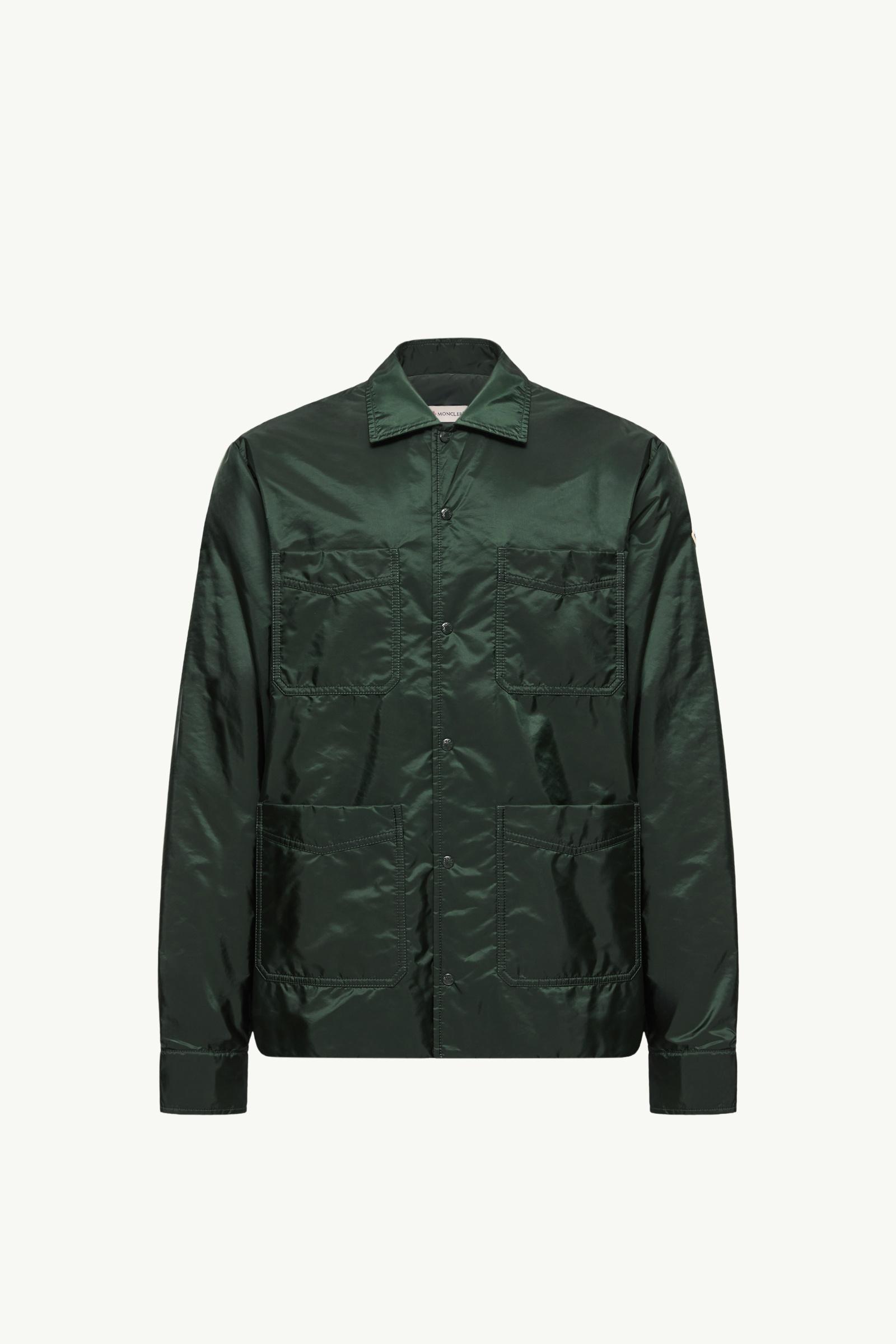 Shirt Jacket Jacket Men Dark Green Moncler, 1 of 0