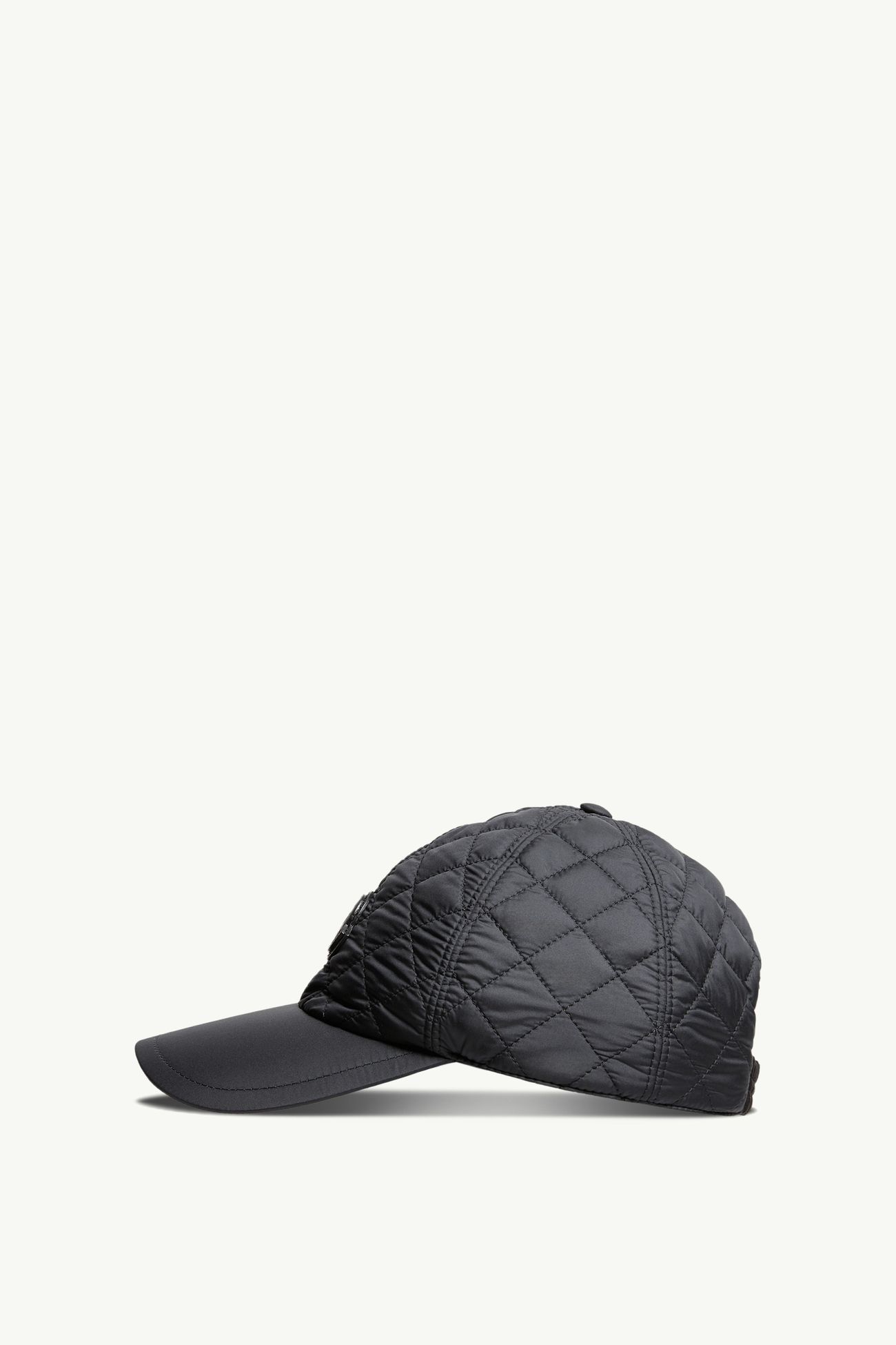 Cappello da baseball con trapuntatura a rombi Uomo Nero Moncler 2