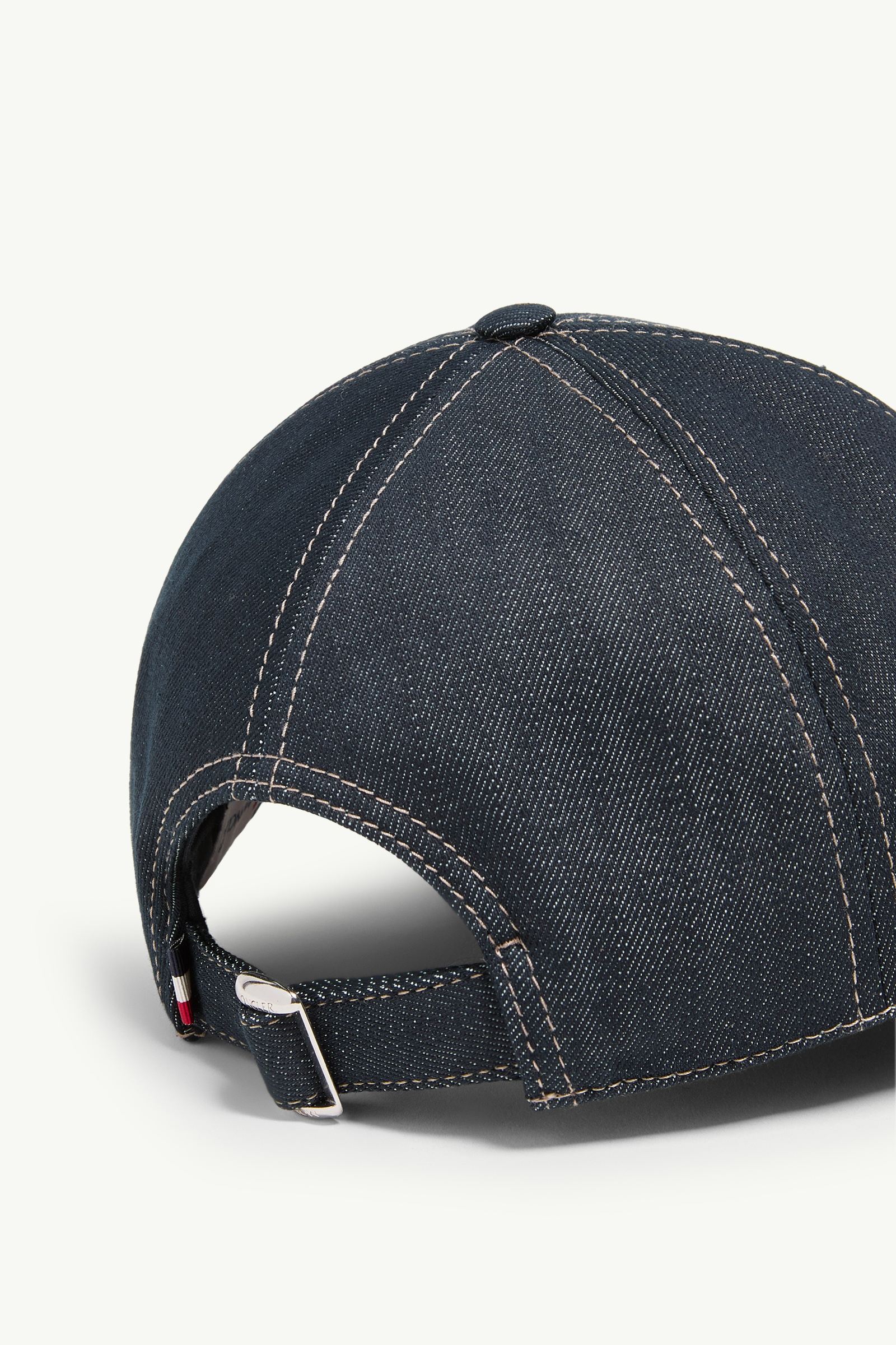 Denim Blue Denim Baseball Cap - Hats & Beanies for Men | Moncler US