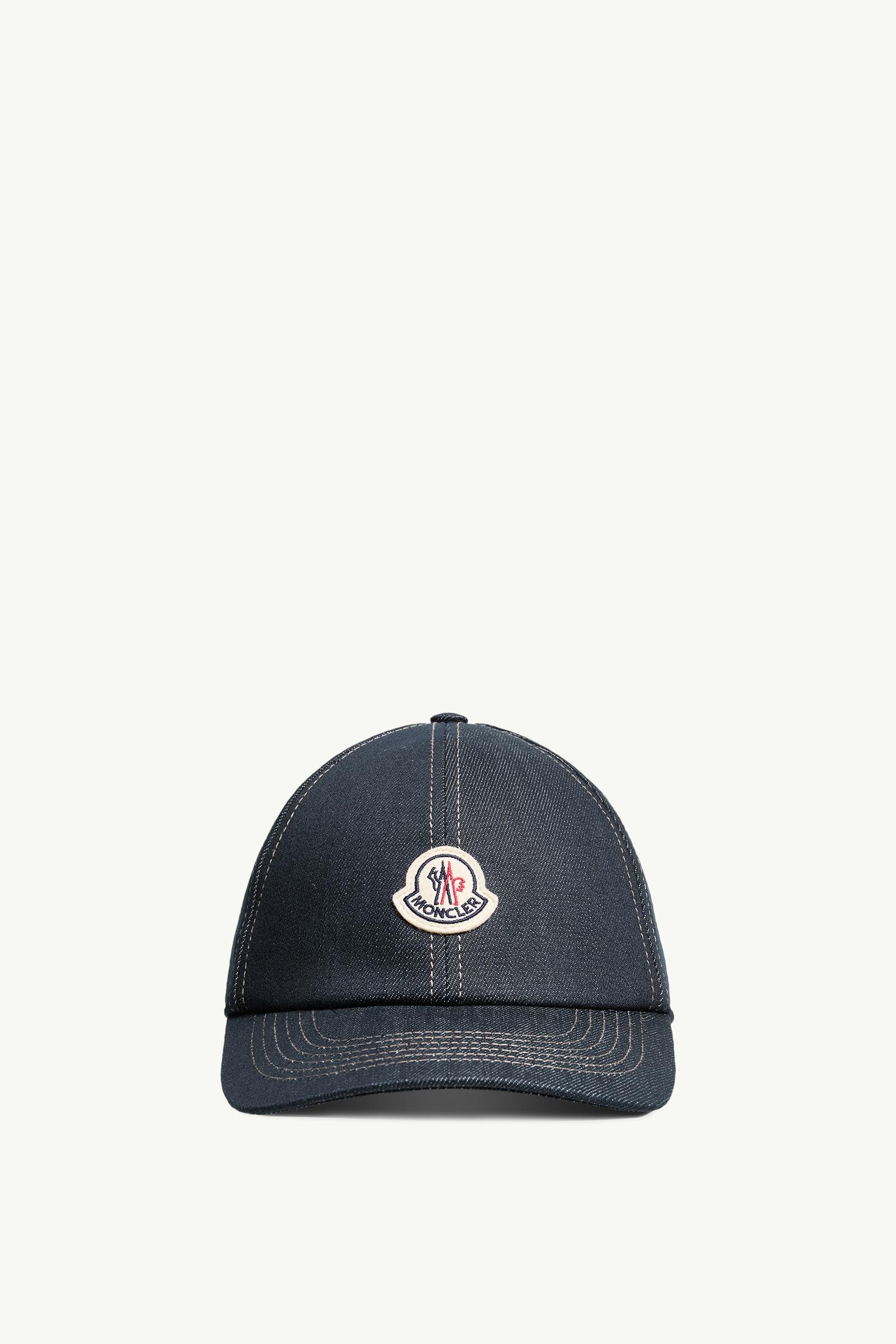 Baseballkappe aus Denim Herren Jeansblau Moncler, 1 of 0