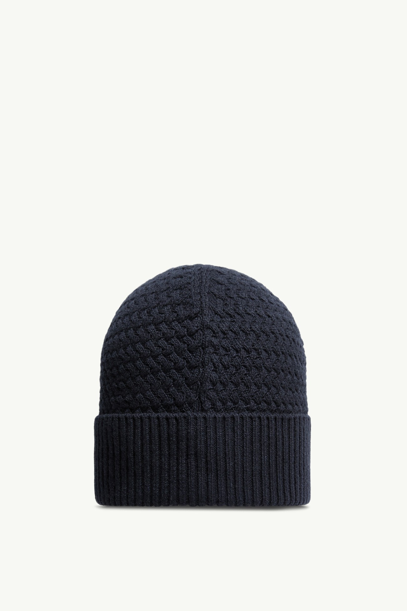 羊絨混紡冷帽 男士 海軍藍色 Moncler 3