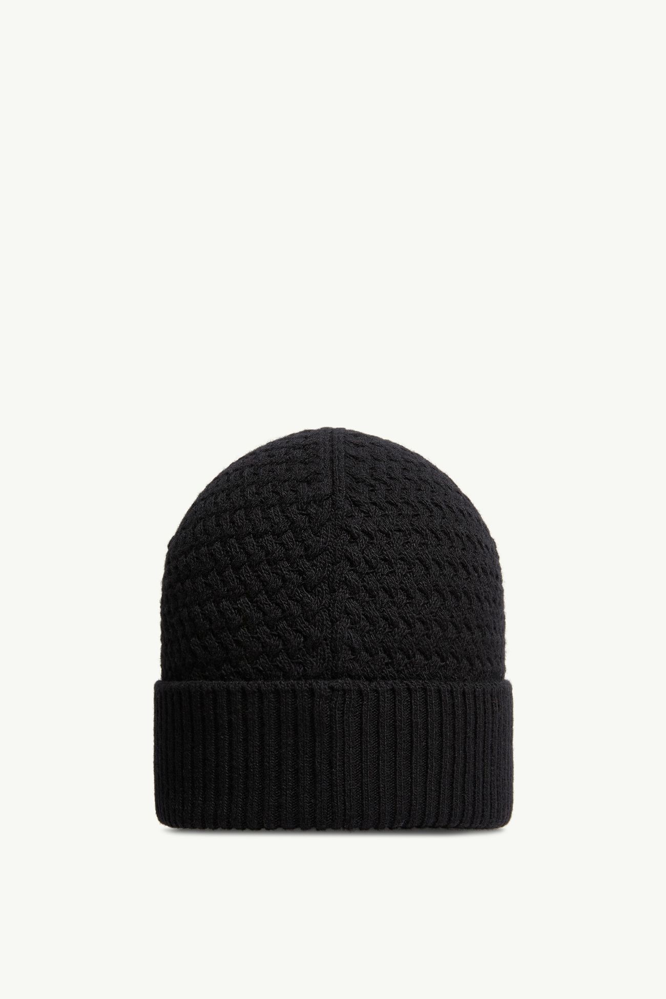 Gorro de mezcla de cachemira Hombre Negro Moncler 3
