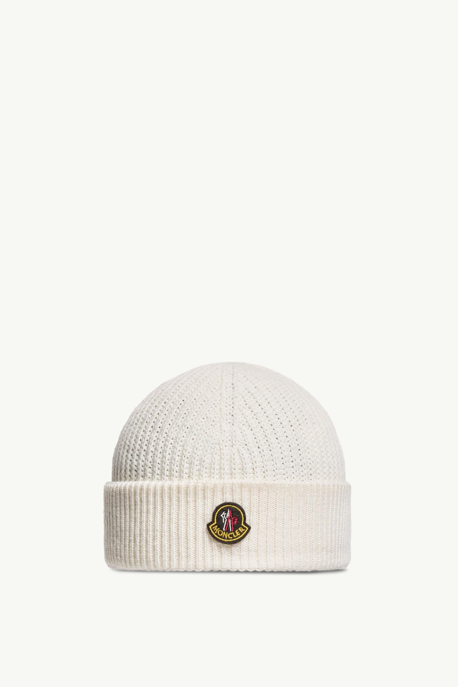 Gorro de lana y cachemira Hombre Blanco Moncler