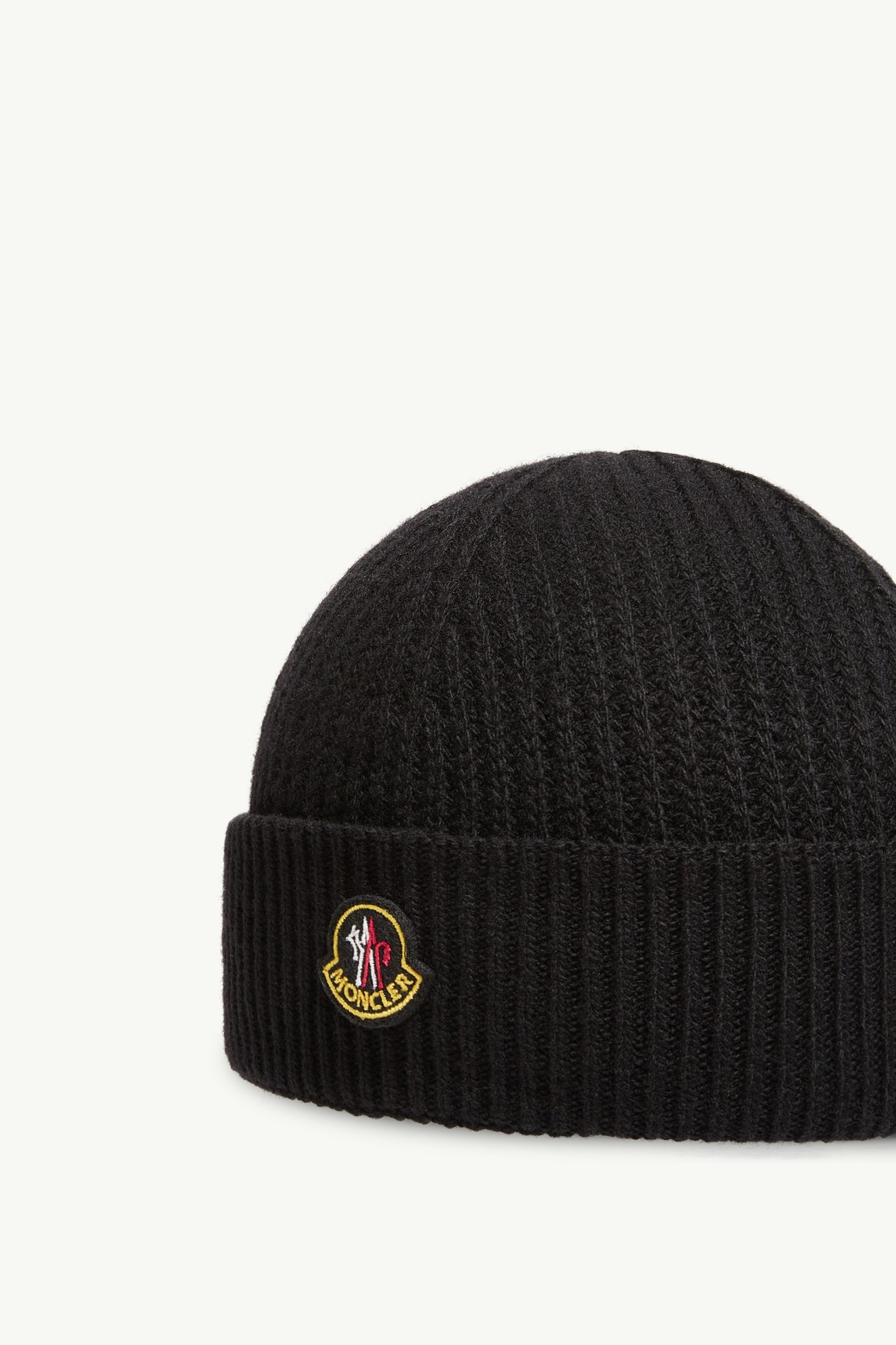 羊毛羊絨冷帽 男士 黑色 Moncler 2