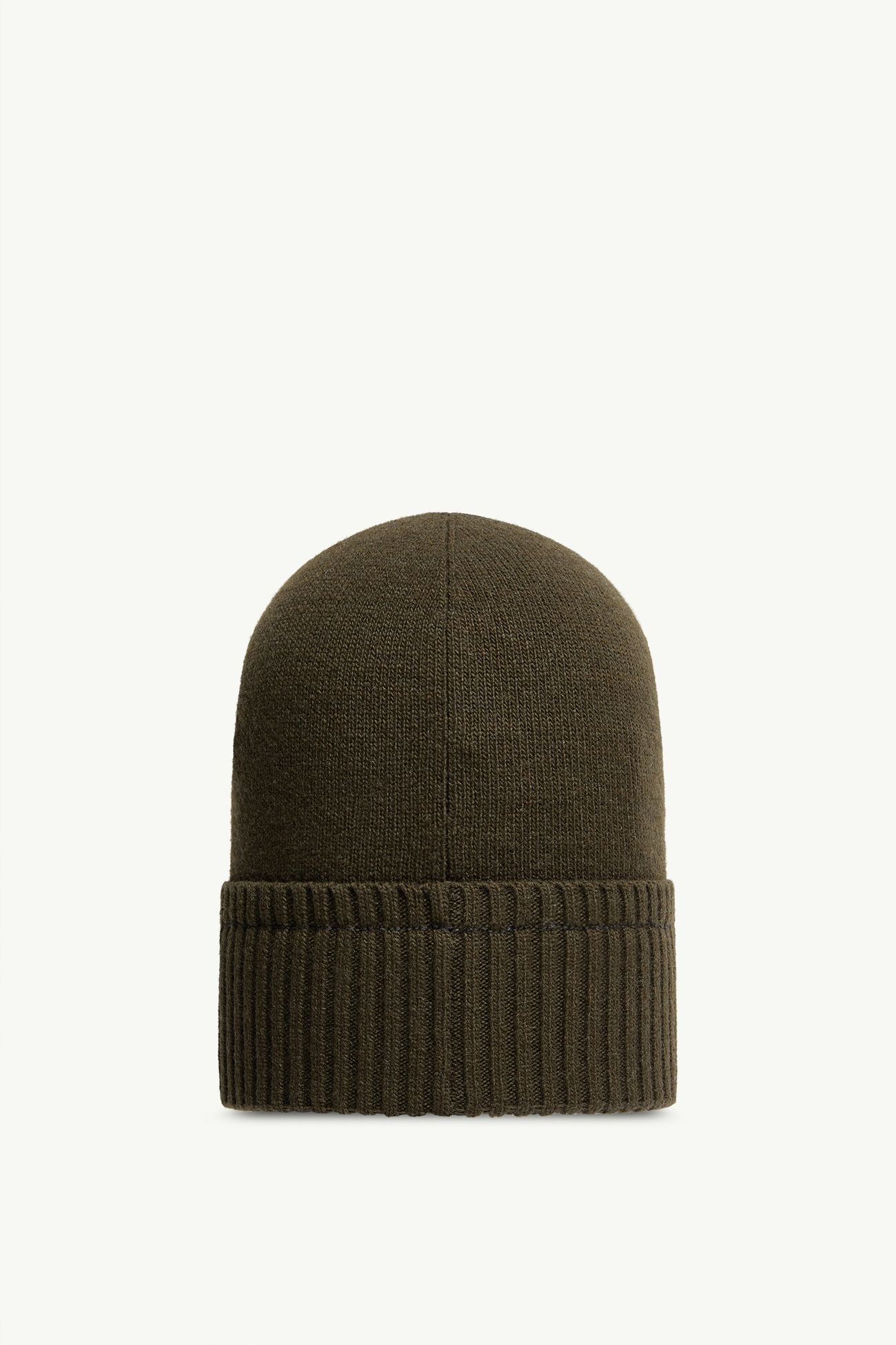 男士羊毛和山羊绒混纺针织便帽 男士 橄榄绿 Moncler 3