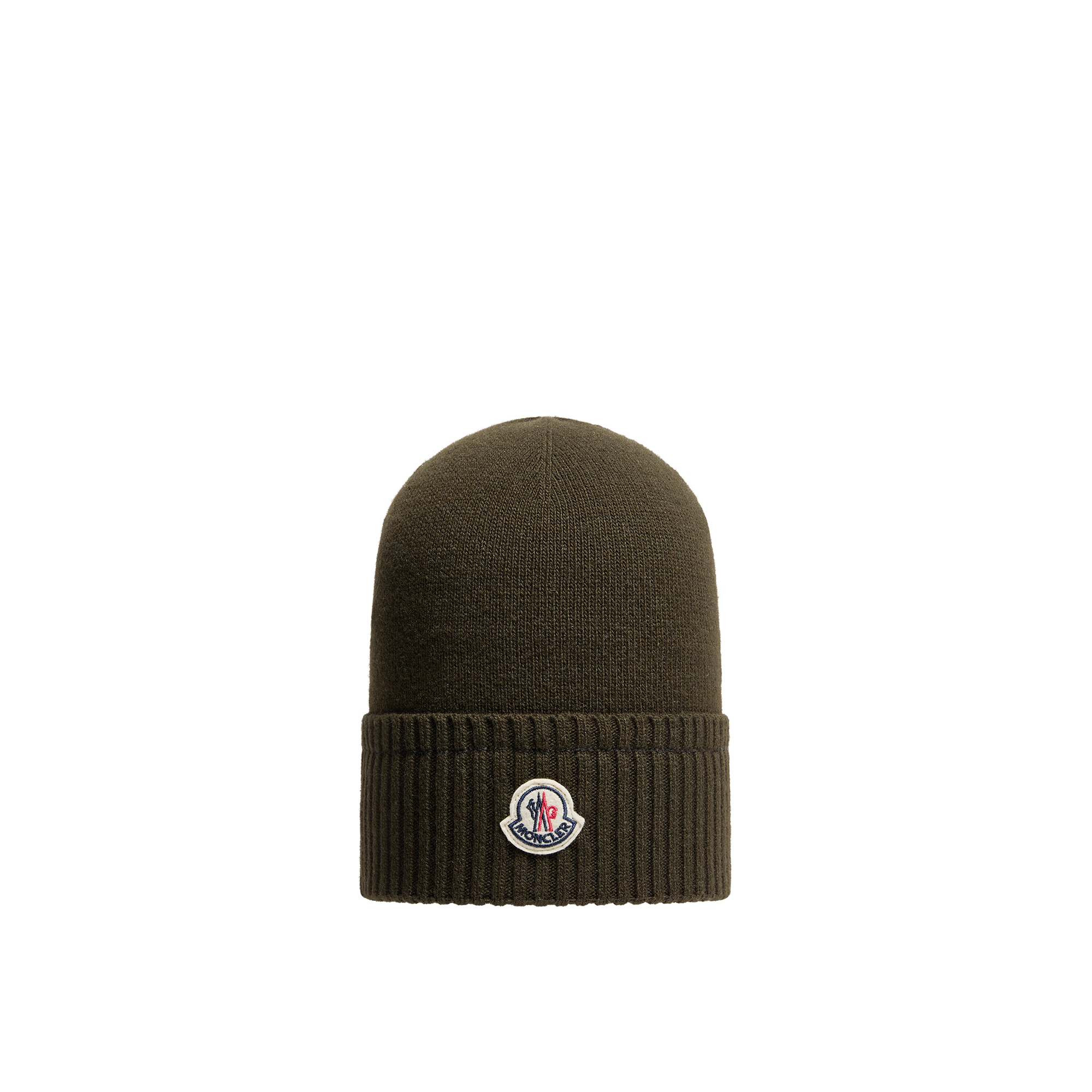 Moncler Wool & Cashmere Blend Knit Beanie Men da Size: Misura Unica