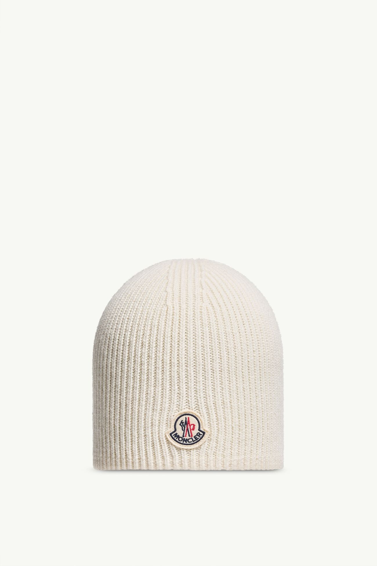 男士标识羊毛便帽 男士 象牙白 Moncler 0
