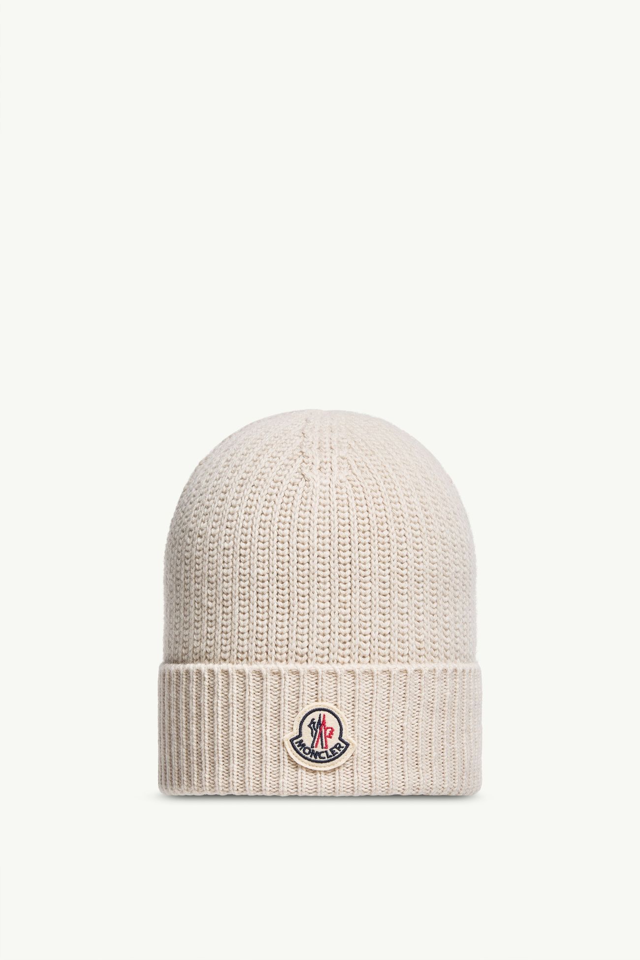 男士羊毛混纺便帽 男士 浅米色 Moncler 0