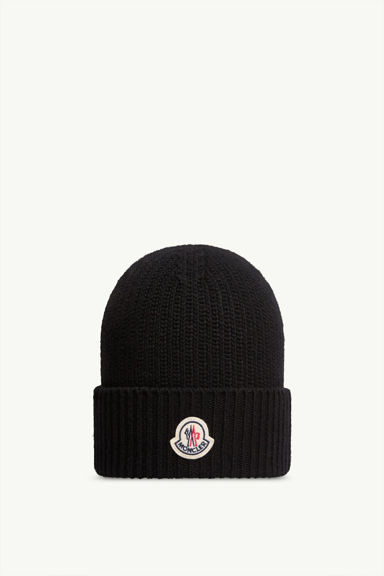 Tricot羊毛混紡冷帽 男士 黑色 Moncler 0
