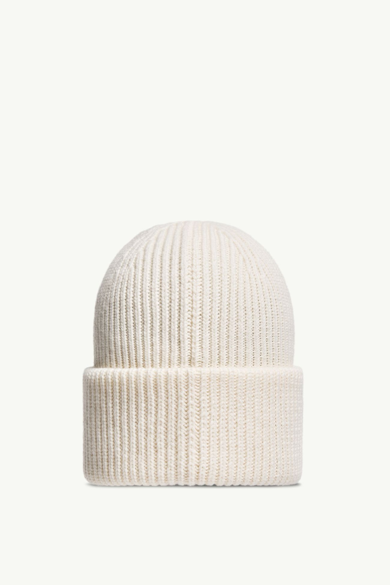 男士皮革标识山羊绒便帽 男士 白色 Moncler 3