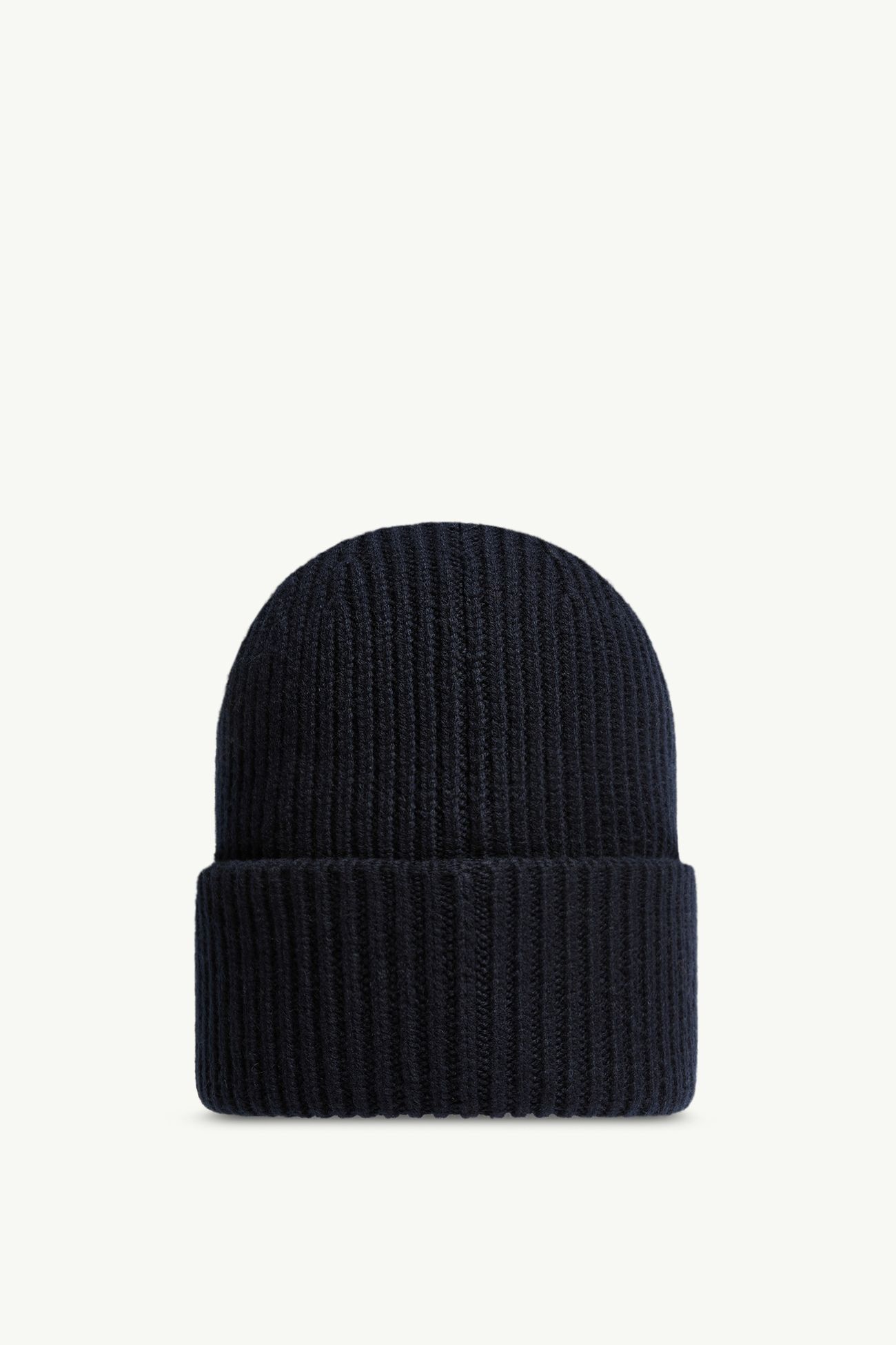 ニットキャップ メンズ ネイビーブルー Moncler 3