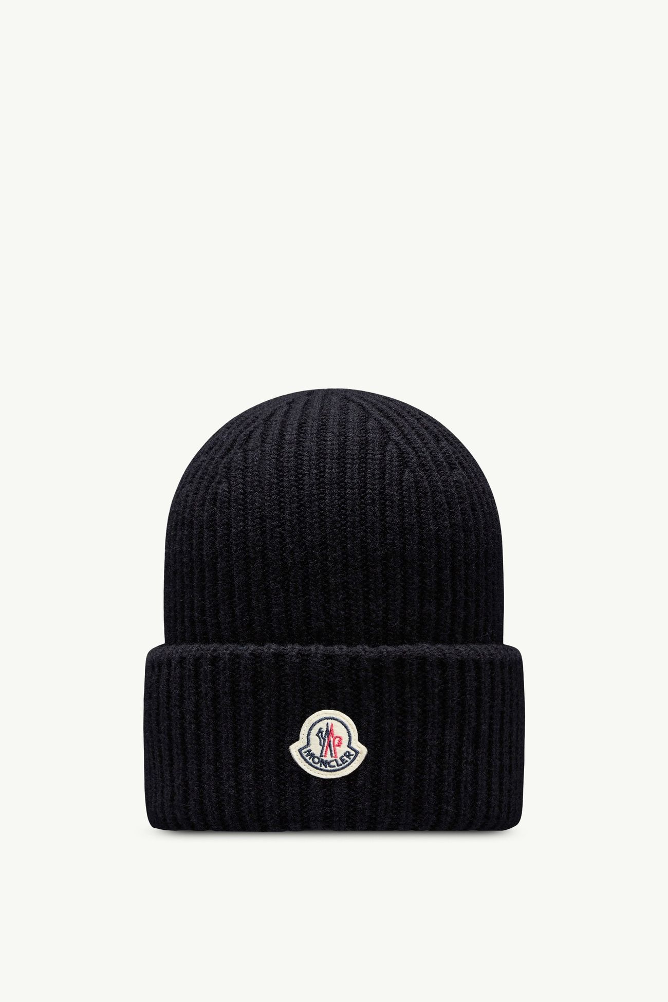 Berretto in lana e cashmere Uomo Nero Moncler 0