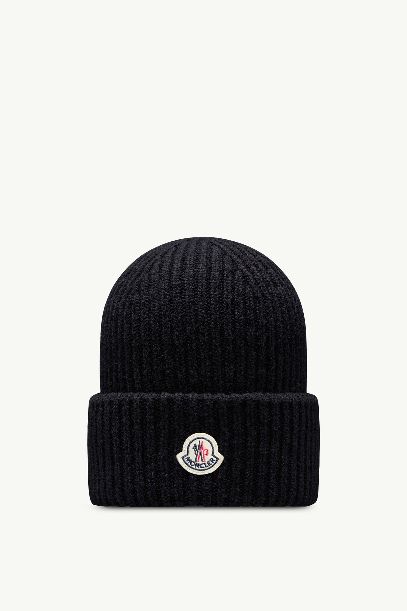 羊毛羊絨冷帽 男士 黑色 Moncler 0