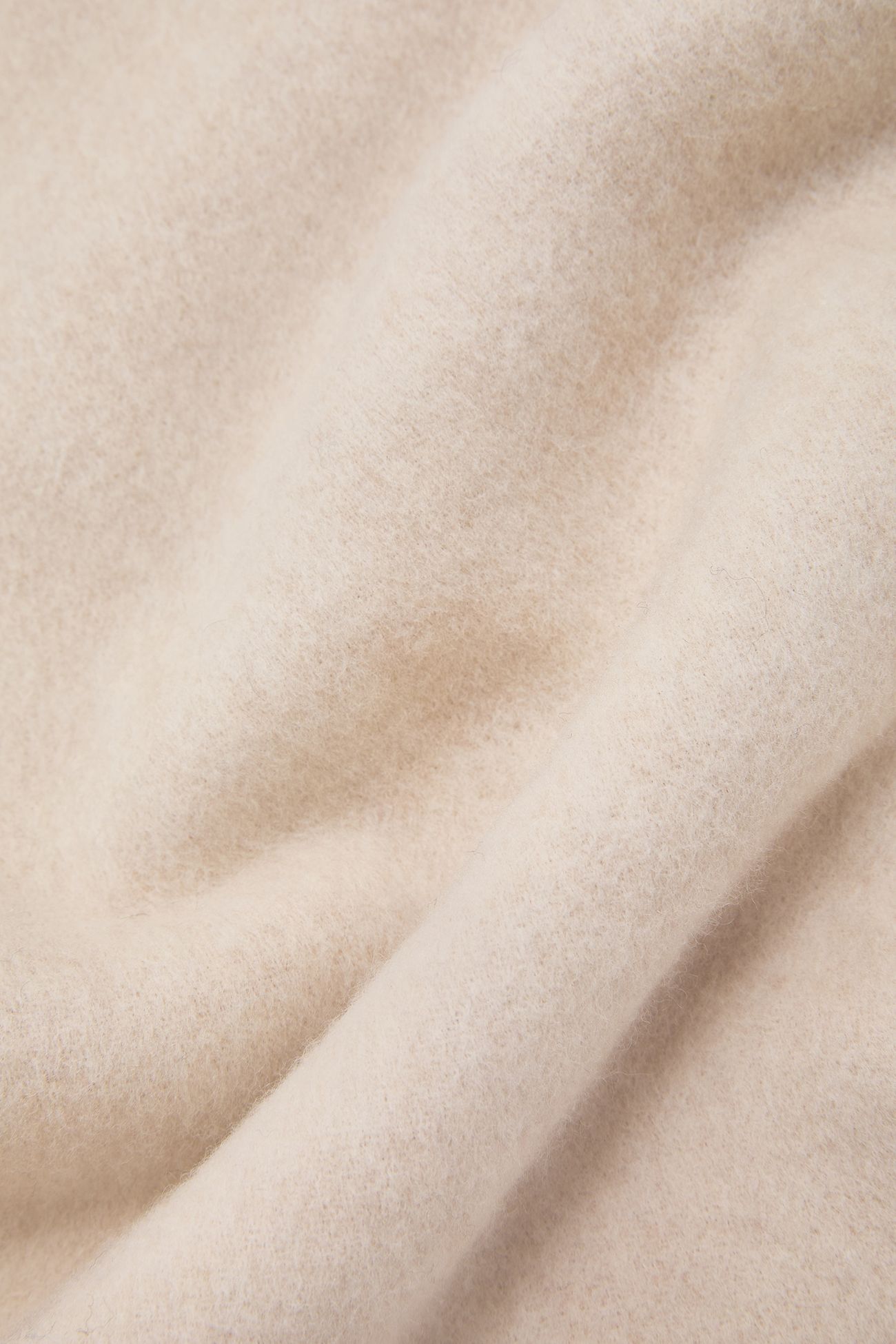 Wool & Cashmere Blend Scarf Men Light Beige Moncler 4