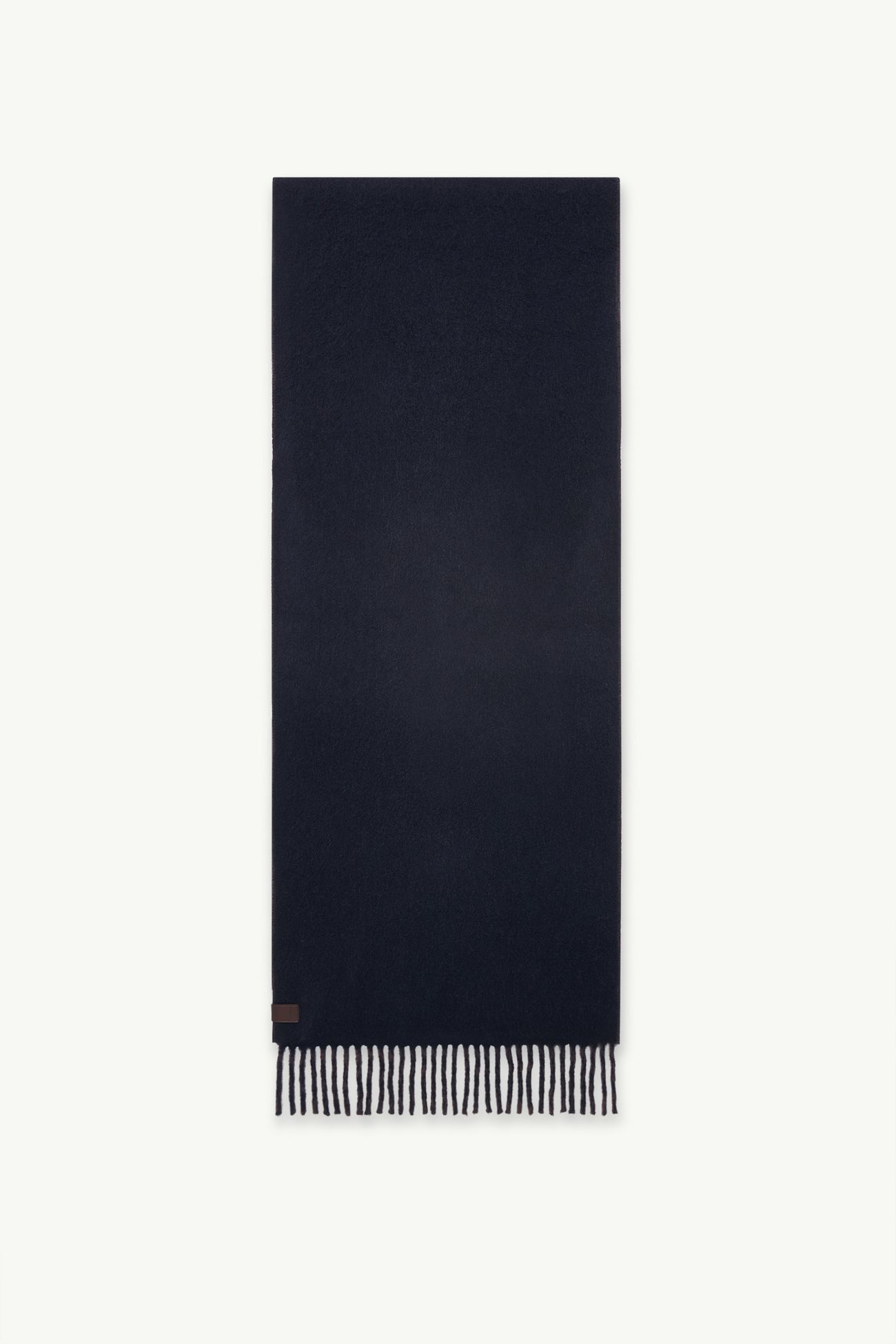 Wool & Cashmere Blend Scarf Men Navy Blue Moncler 0