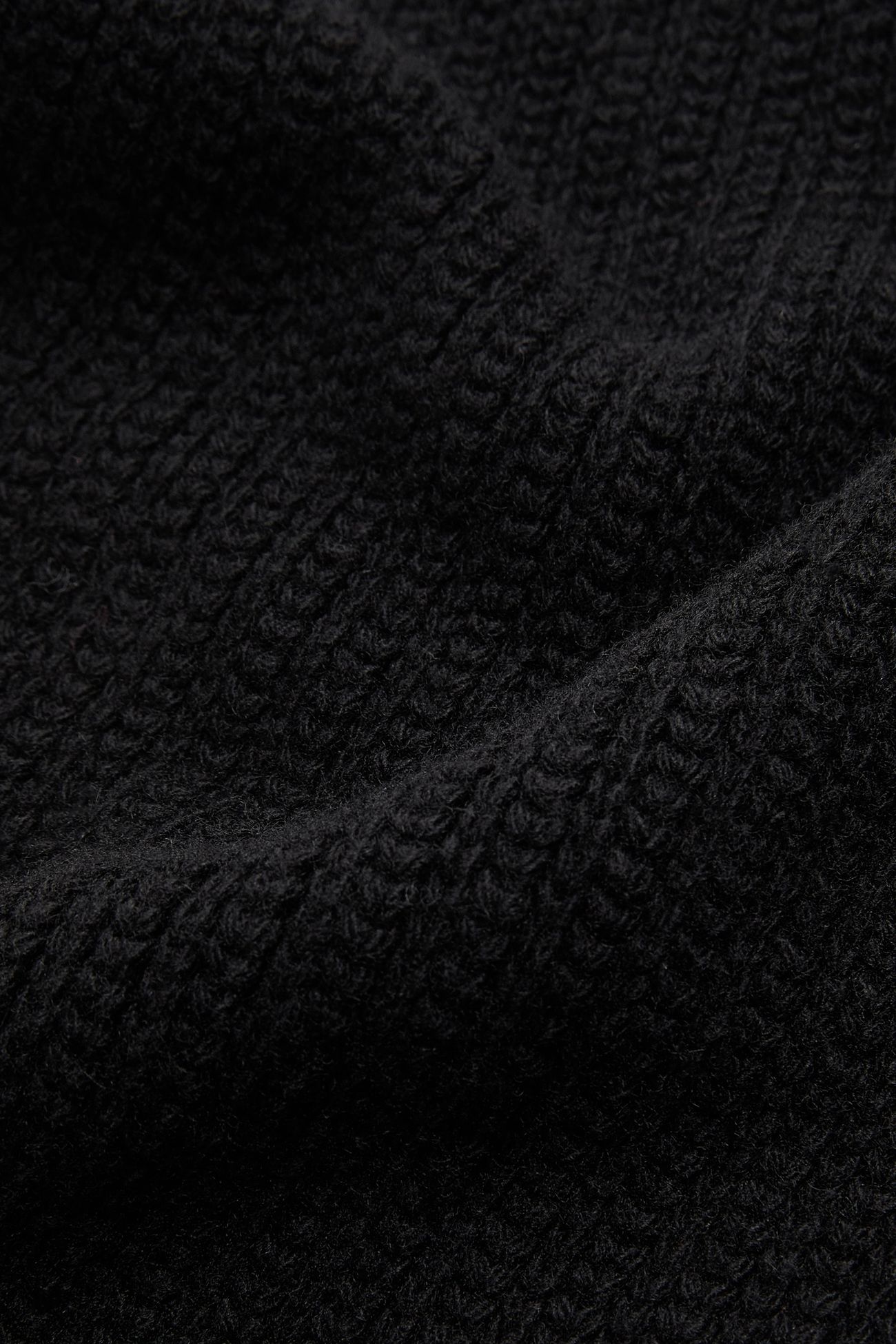 Écharpe en laine mélangée à logo Hommes Noir Moncler 3