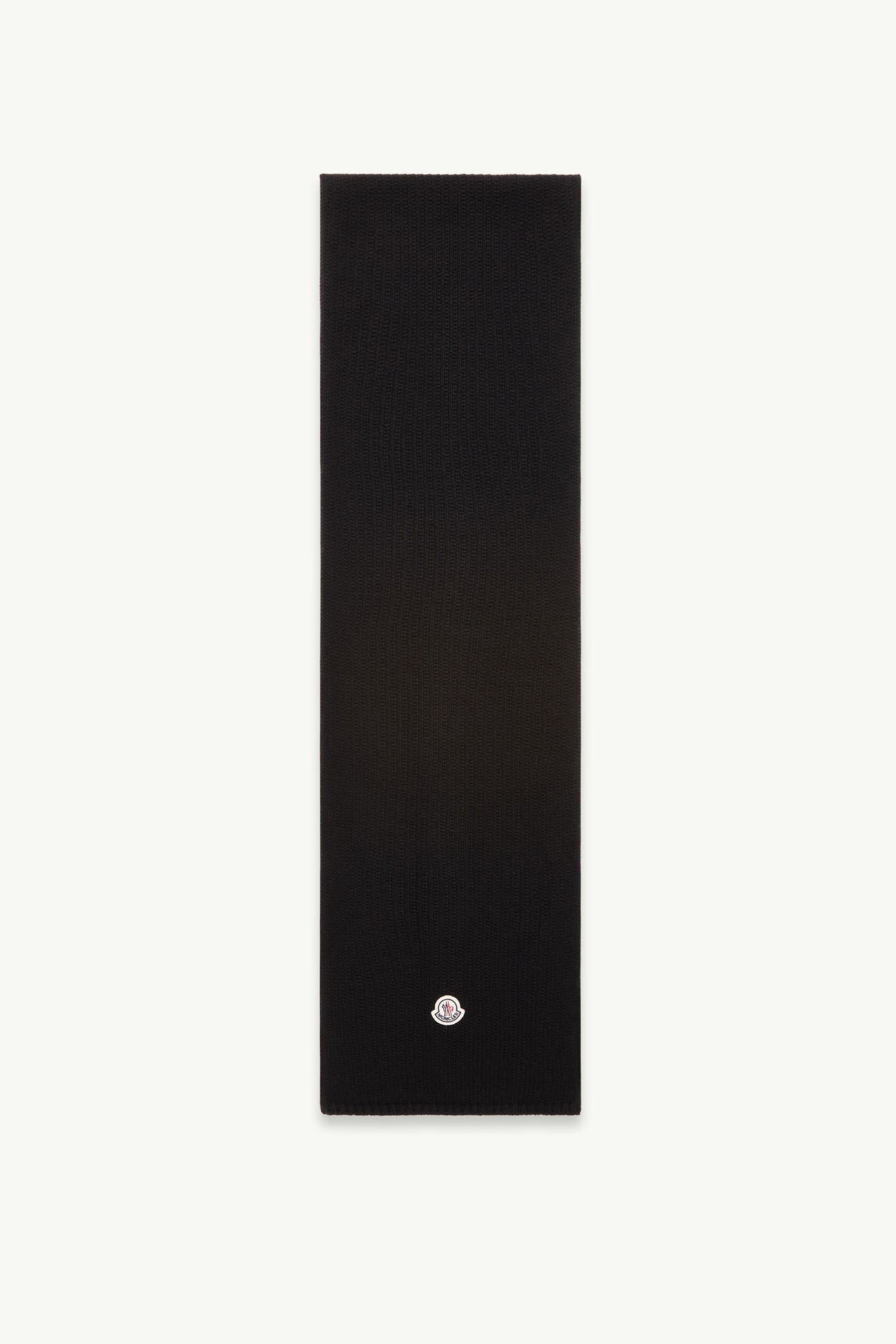 Sciarpa con Logo in misto lana Uomo Nero Moncler 0