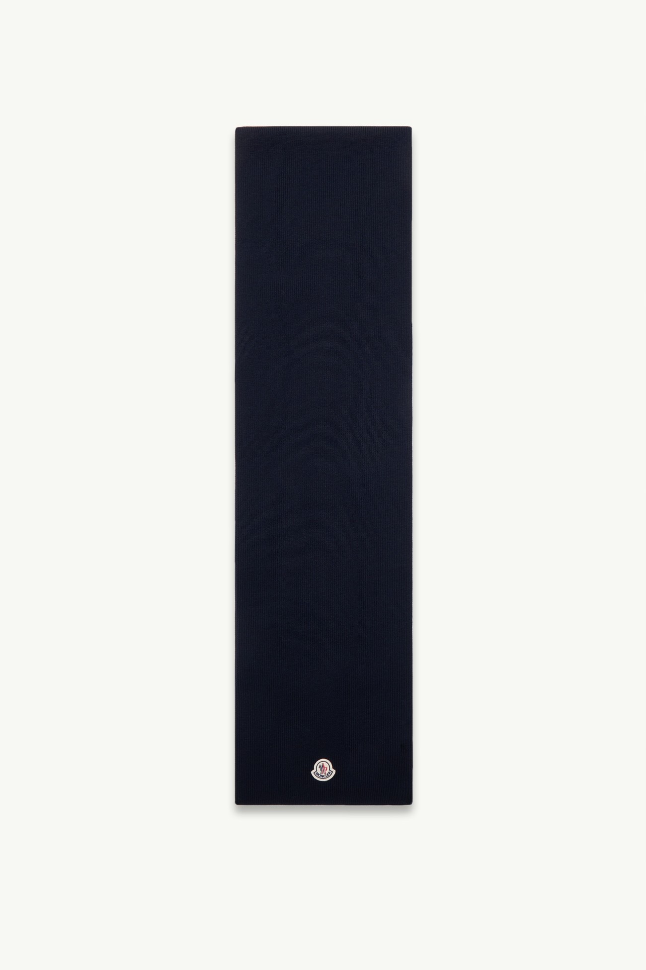 Bufanda de lana Hombre Azul marino Moncler 0