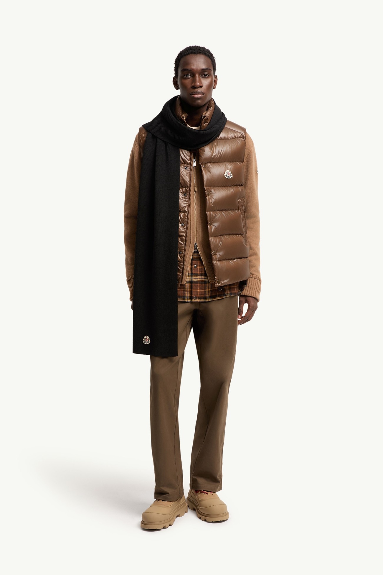Sciarpa in lana Uomo Nero Moncler 1
