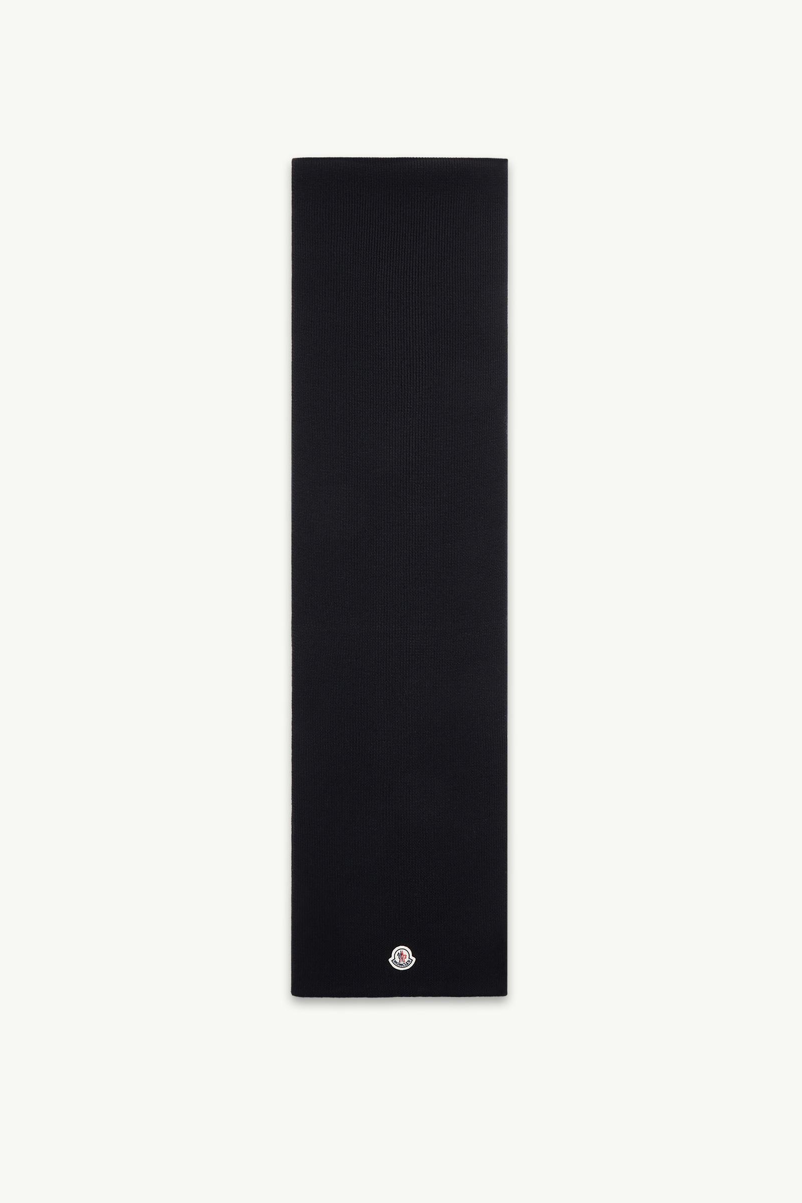 Wool Scarf Men Black Moncler, 1 of 0