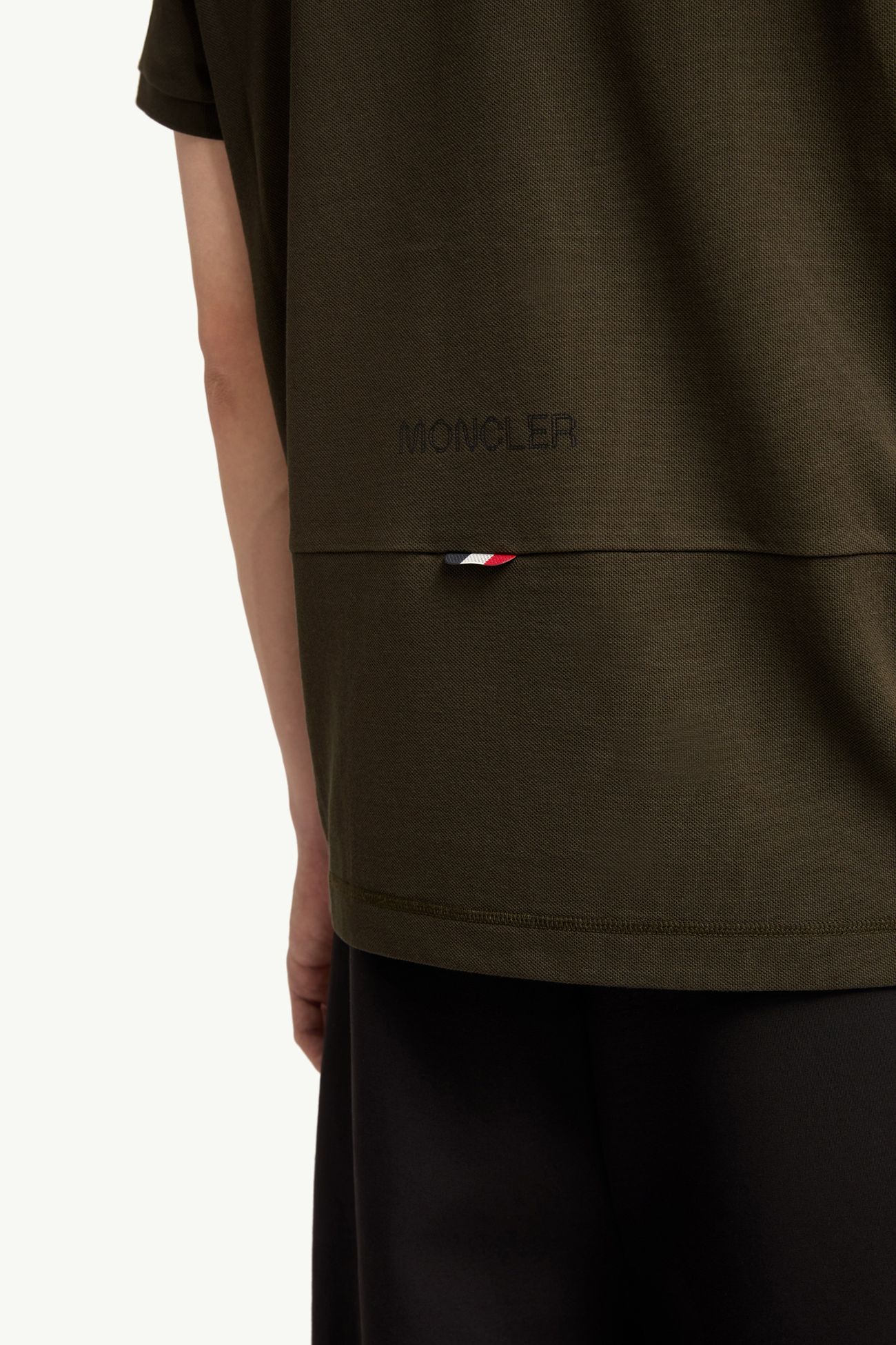 男士标识棉质Polo衫 男士 橄榄绿 Moncler 5