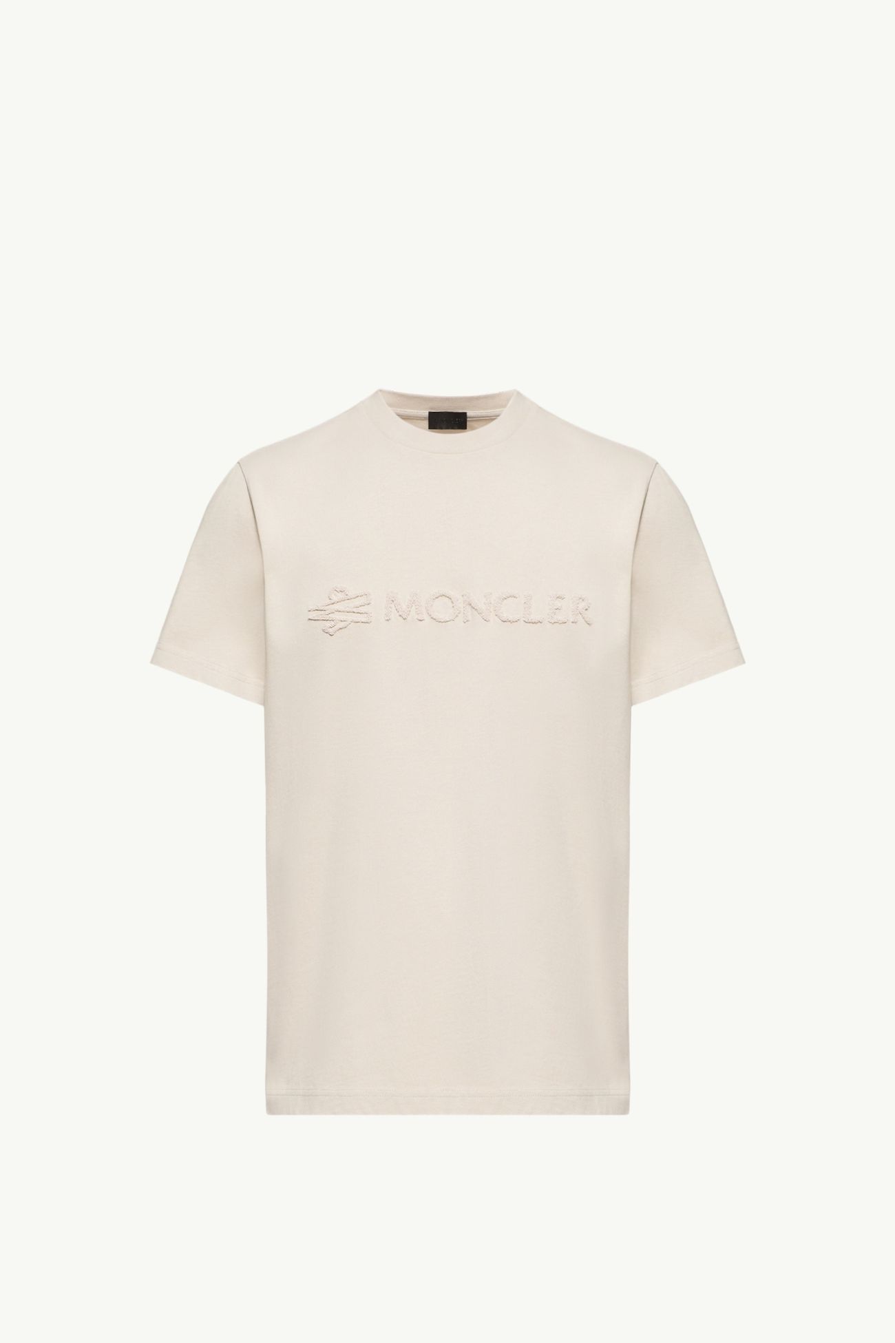男士标识棉质T恤 男士 象牙白 Moncler 2