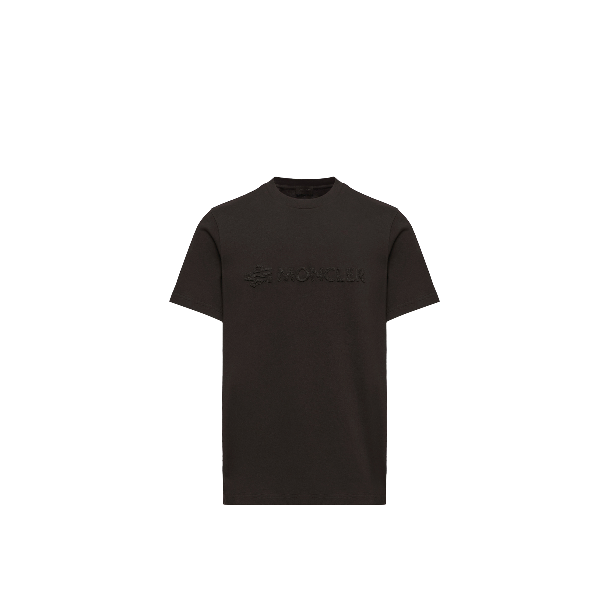 Moncler   Logo Cotton T-Shirt for Men in Black, Size: Xl