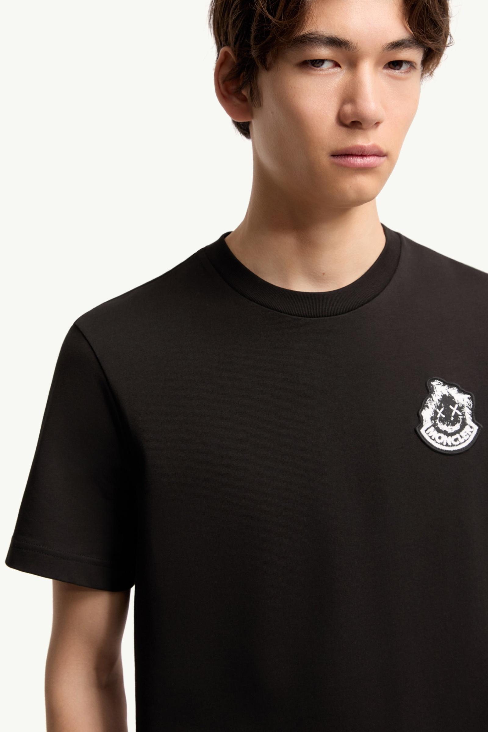 ブラック Tシャツ : Tシャツ＆ポロシャツ 向けの メンズ | モンクレール