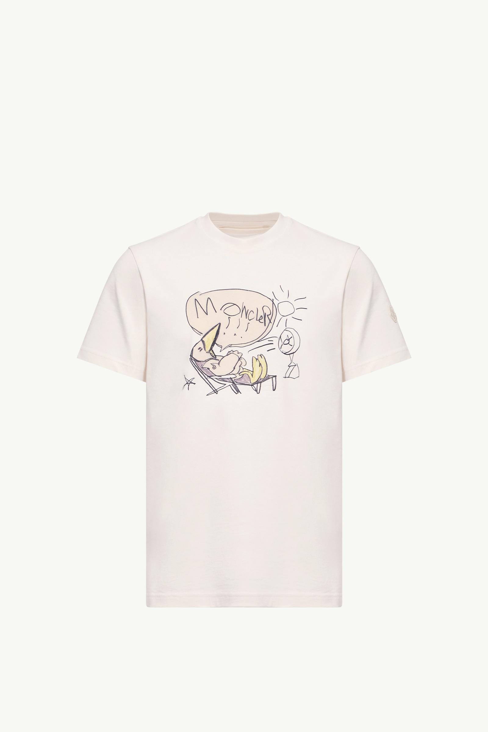 MonDuck Cotton T-Shirt Men White Moncler, 1 of 0