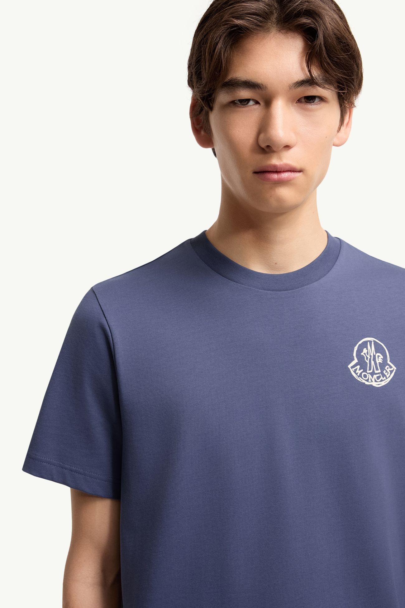 Tシャツ メンズ コバルトブルー Moncler 5