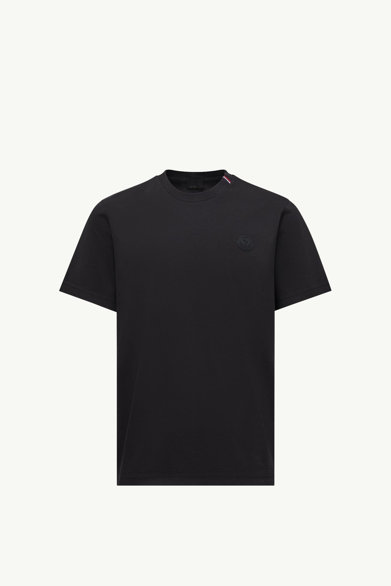 로고 코튼 티셔츠 남성 블랙 Moncler 2
