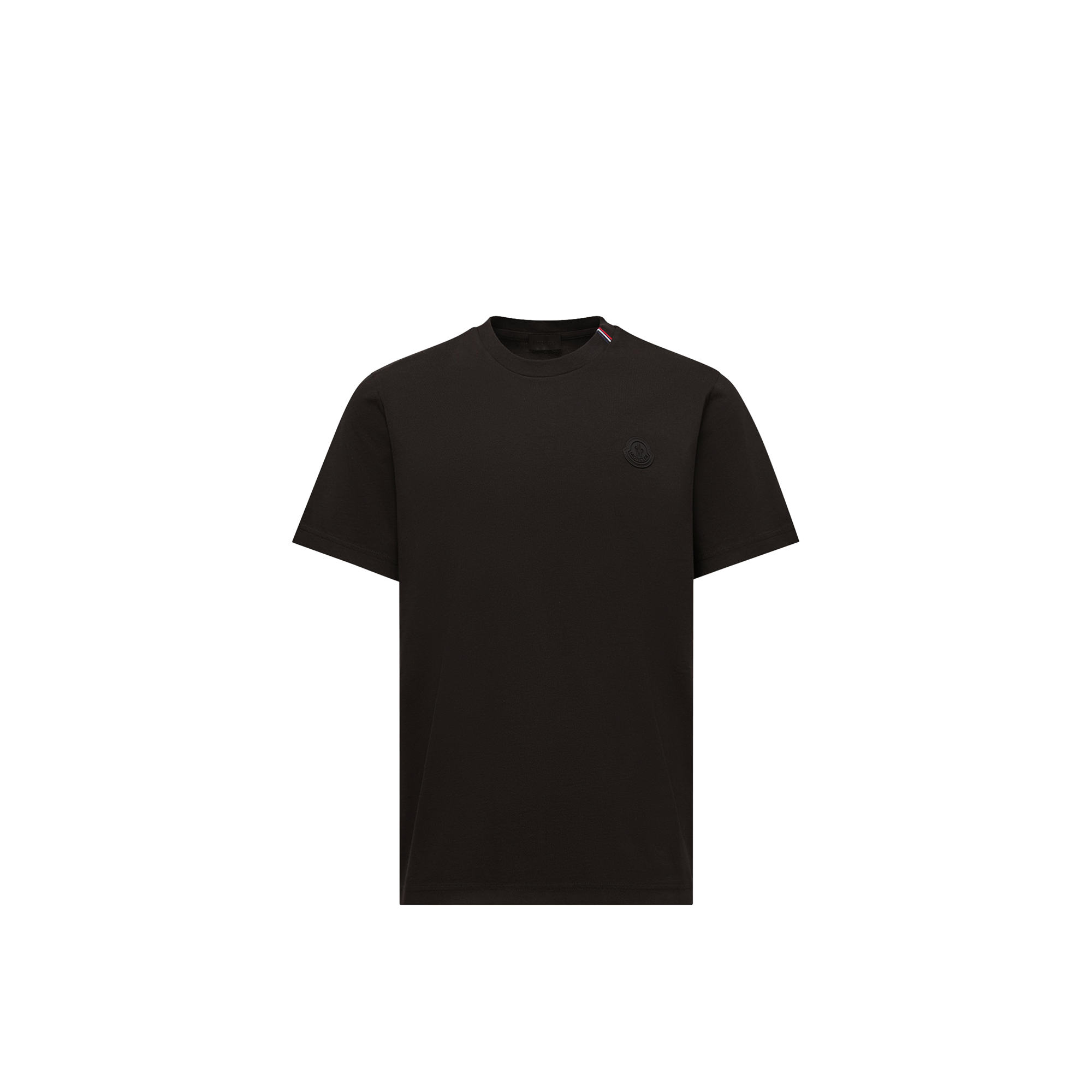 Moncler   Logo Cotton T-Shirt for Men in Black, Size: Xl