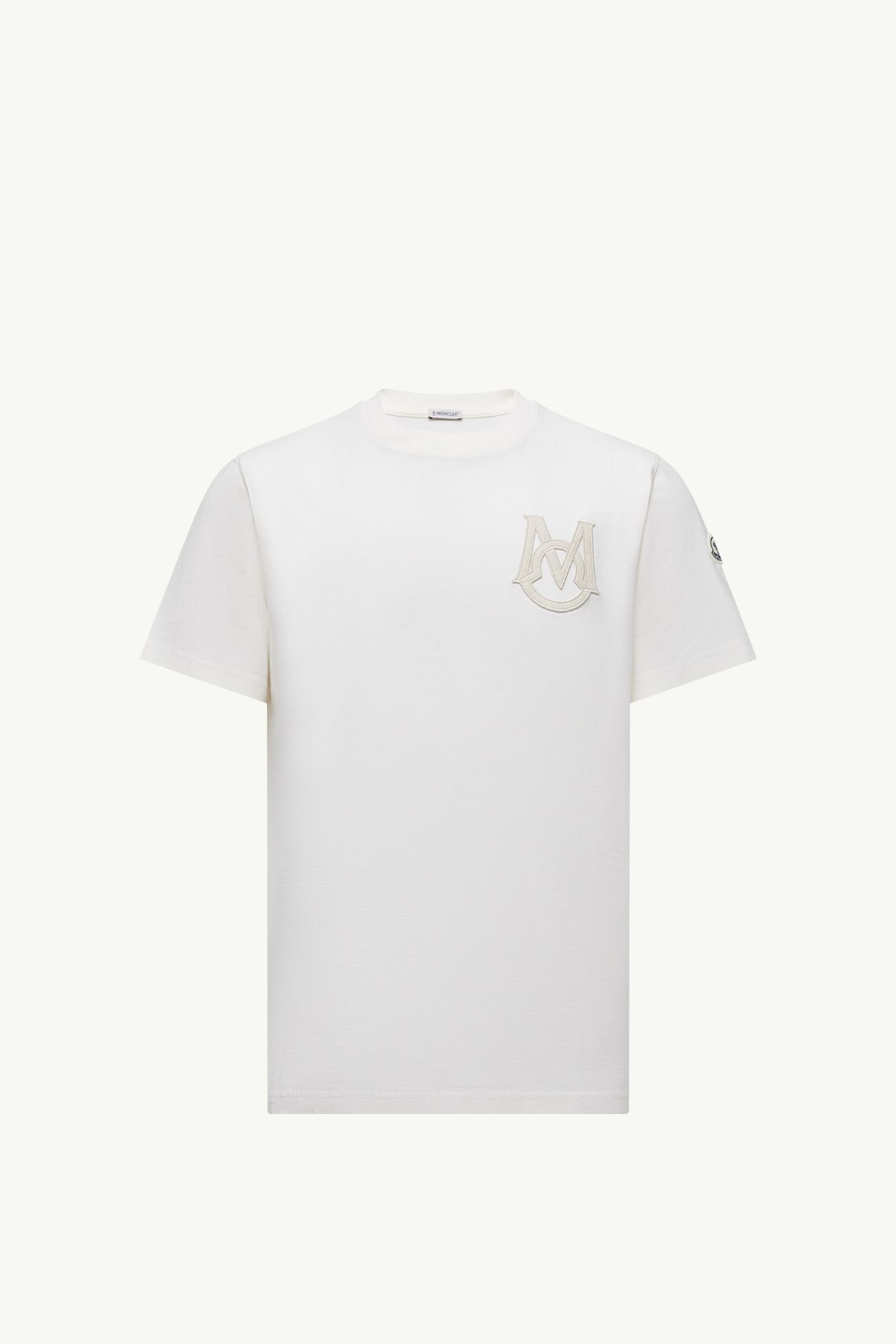 ホワイト Tシャツ : Tシャツ＆ポロシャツ 向けの メンズ | モンクレール