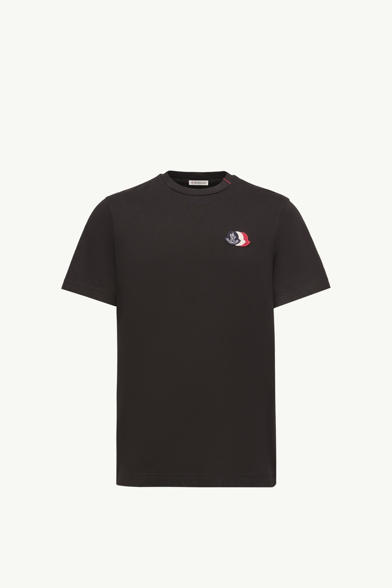 로고 코튼 티셔츠 남성 블랙 Moncler 2