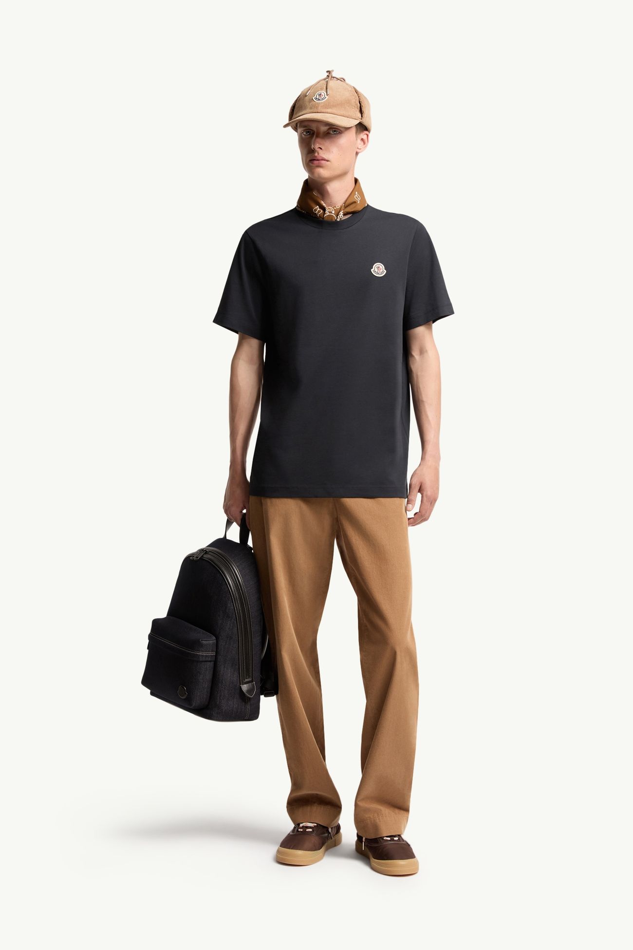 Tシャツ（3枚入） メンズ ブルー& ブラック & グレー Moncler 0