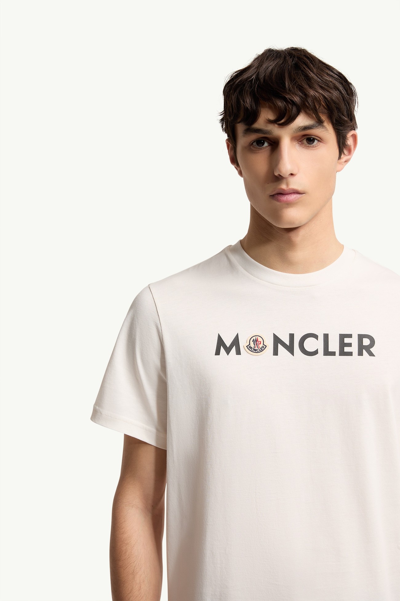 標誌棉質T恤 男士 白色 Moncler 5
