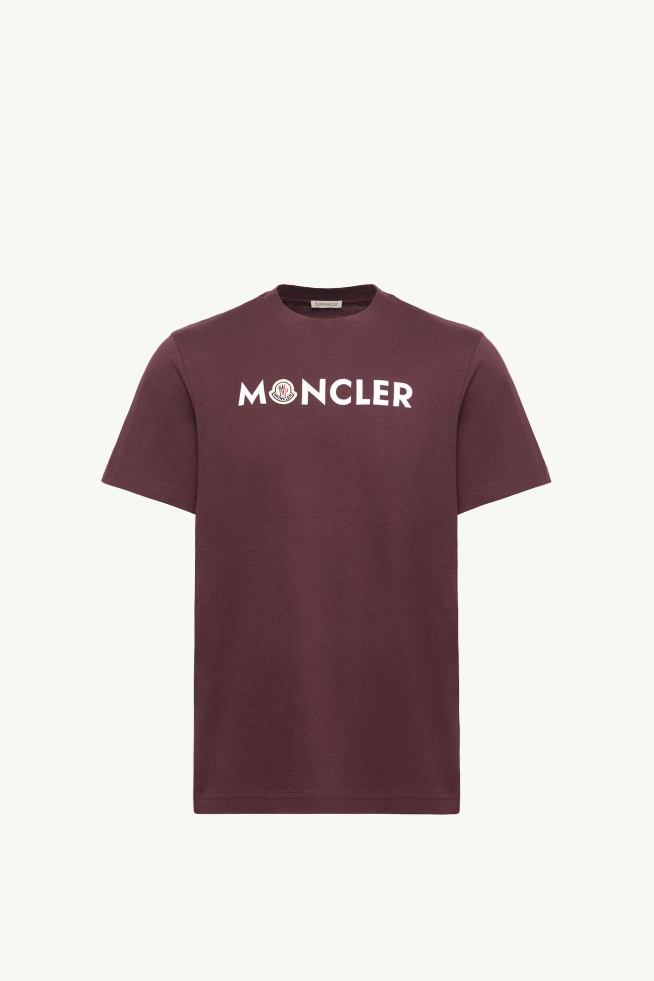 로고 코튼 티셔츠 남성 보르도 Moncler 2
